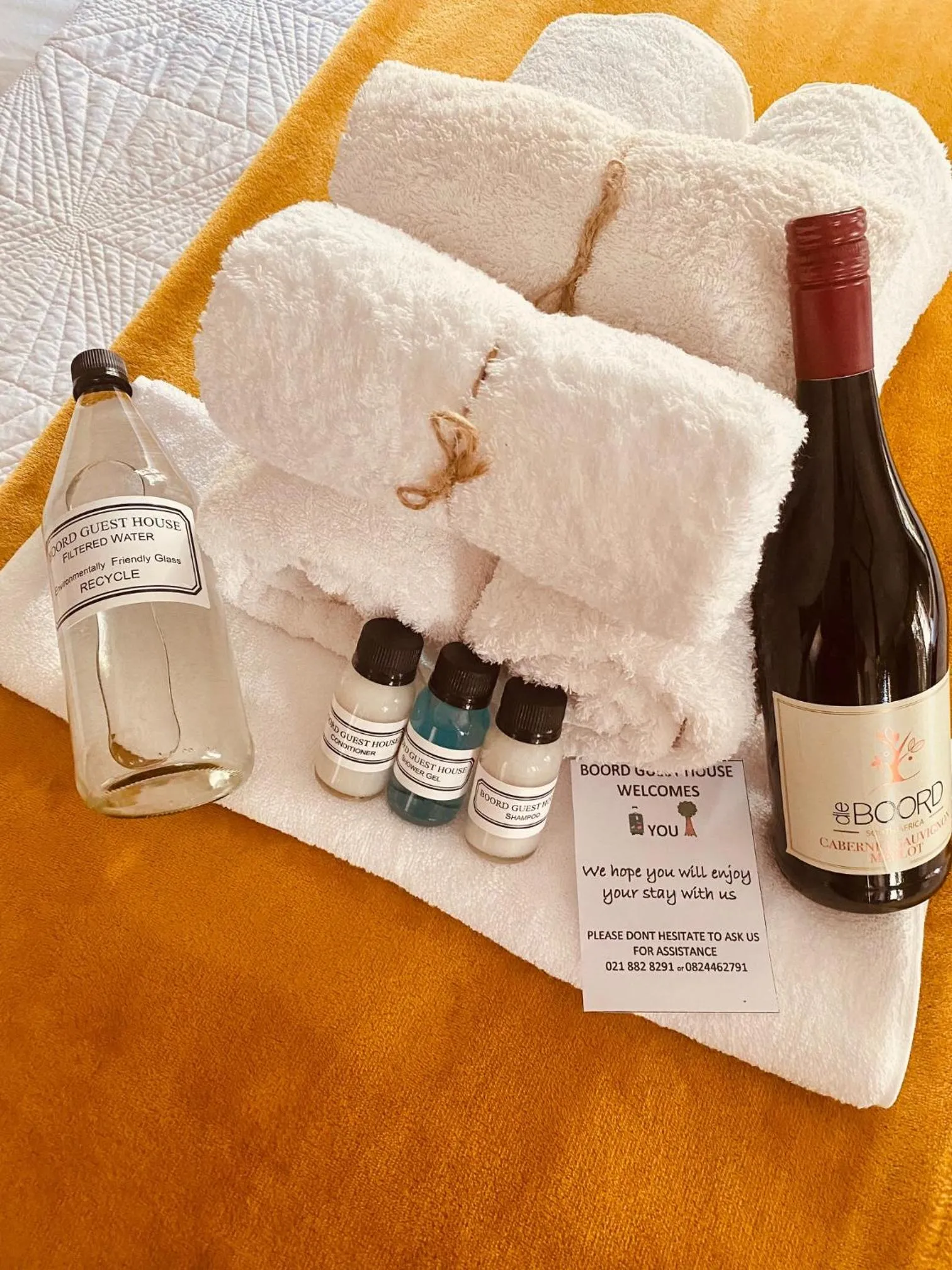 Food and drinks in Boord Guest House