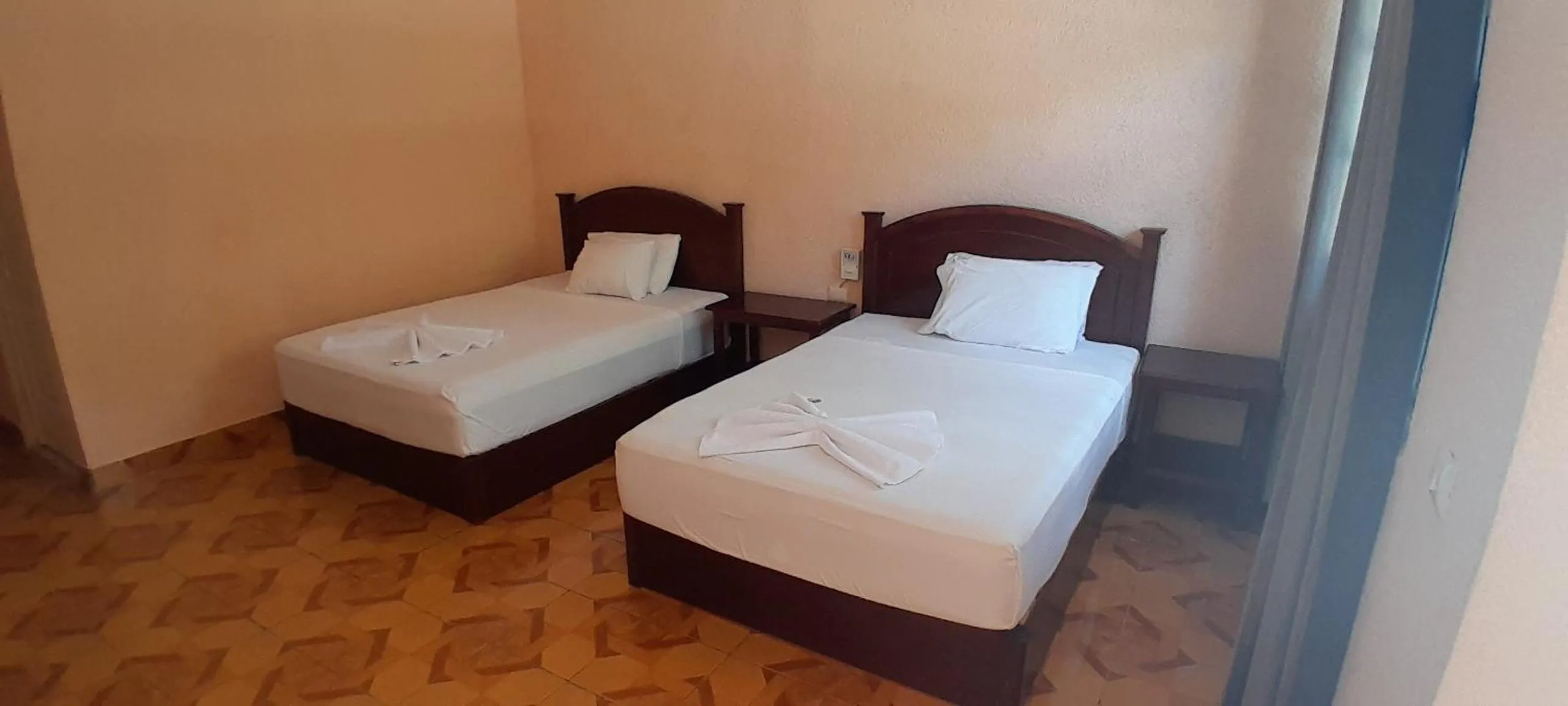 Bed in Hotel yaakunah