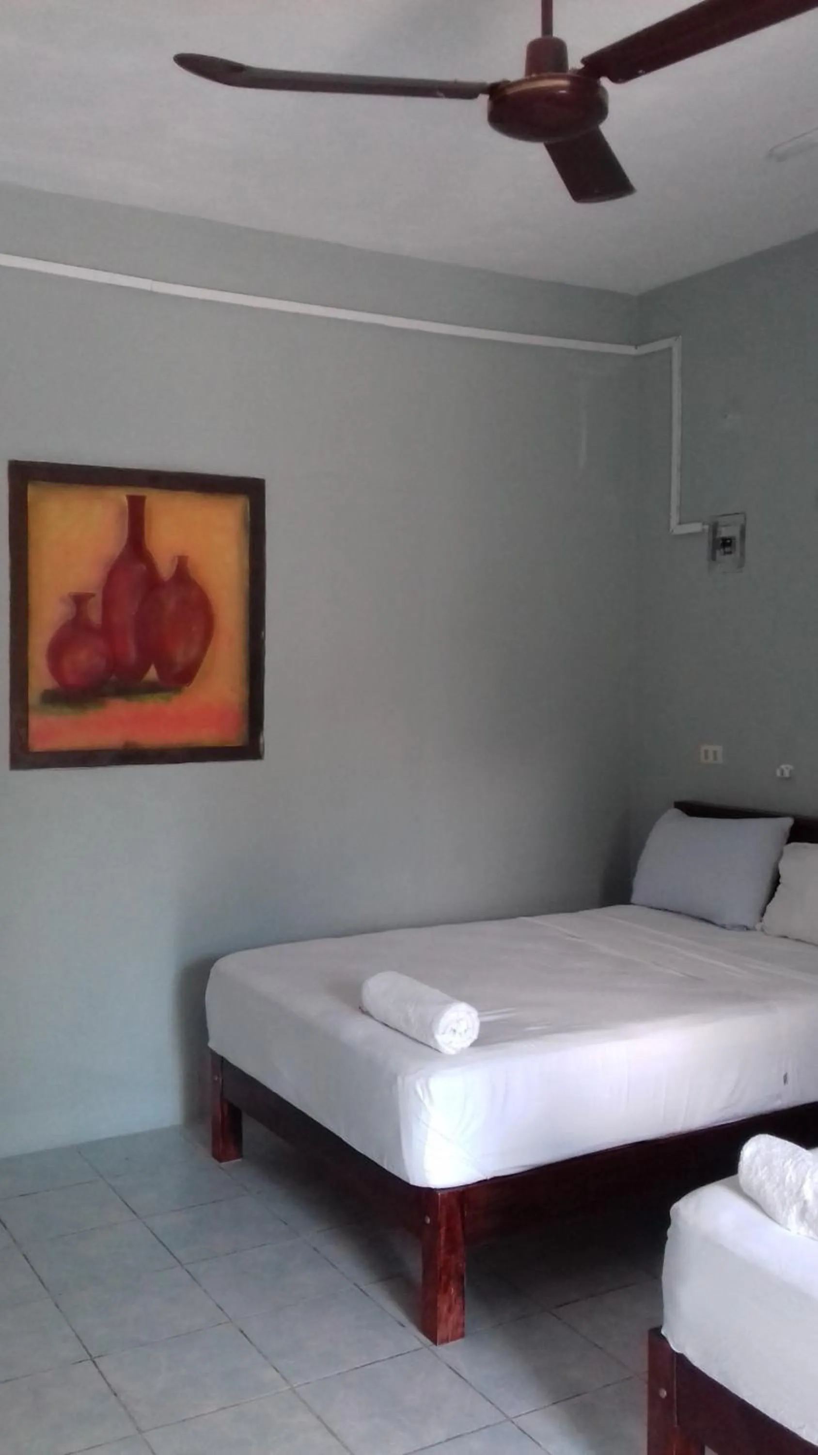 Bed in Hotel yaakunah