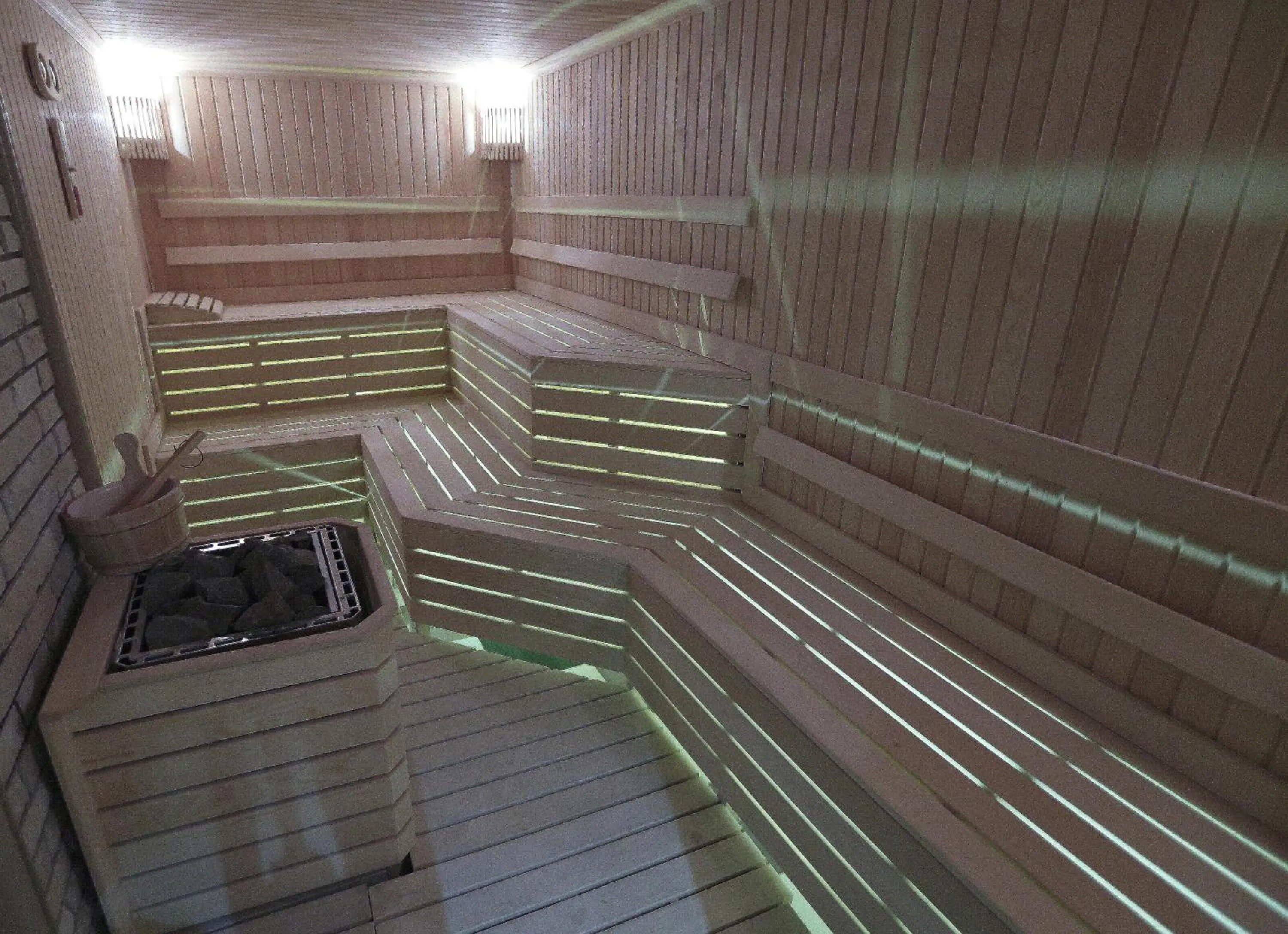 Sauna in World Point Hotel Istanbul