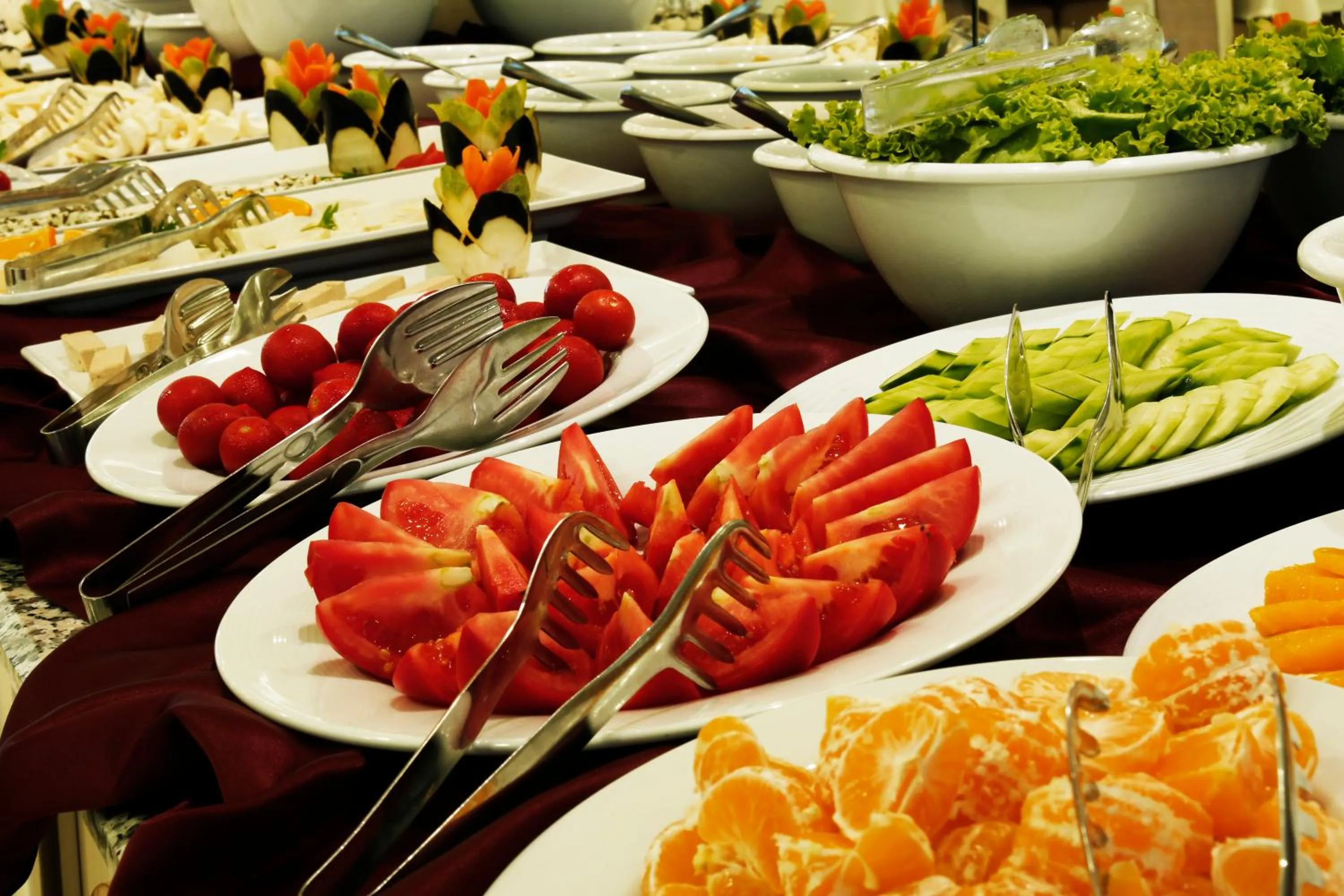 Food close-up in World Point Hotel Istanbul