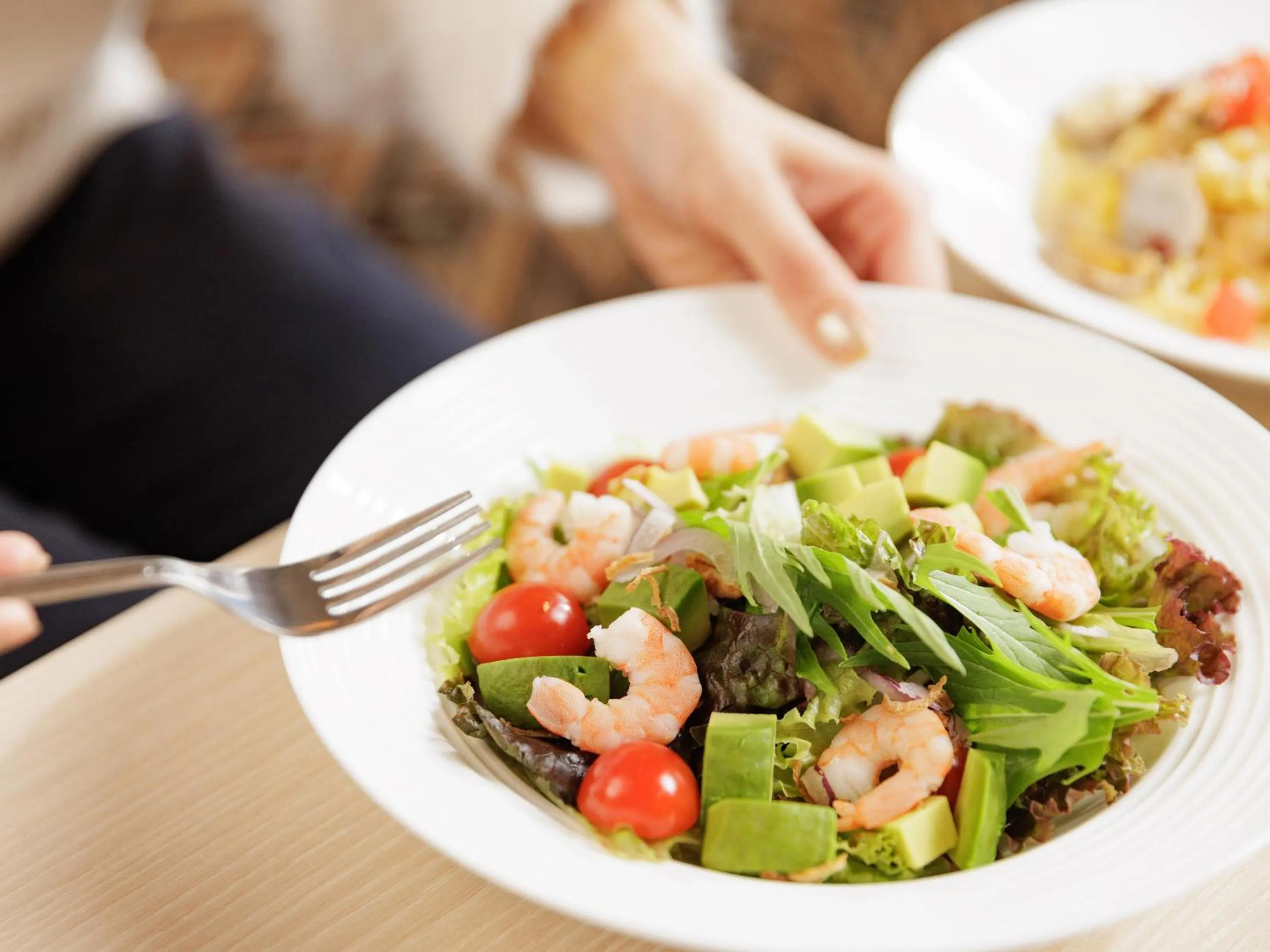 Food close-up in Y-HOTEL
