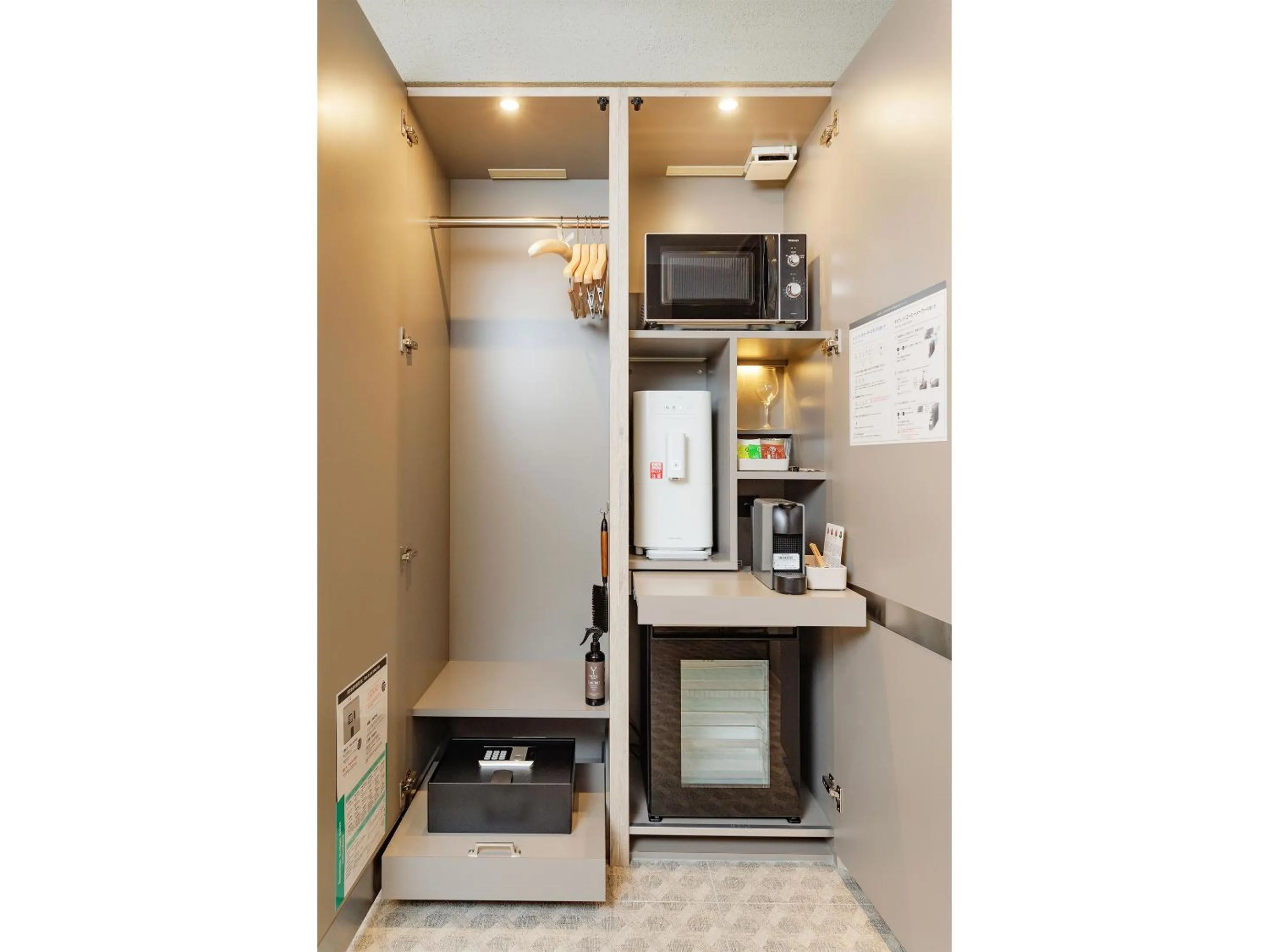 Area and facilities in Y-HOTEL