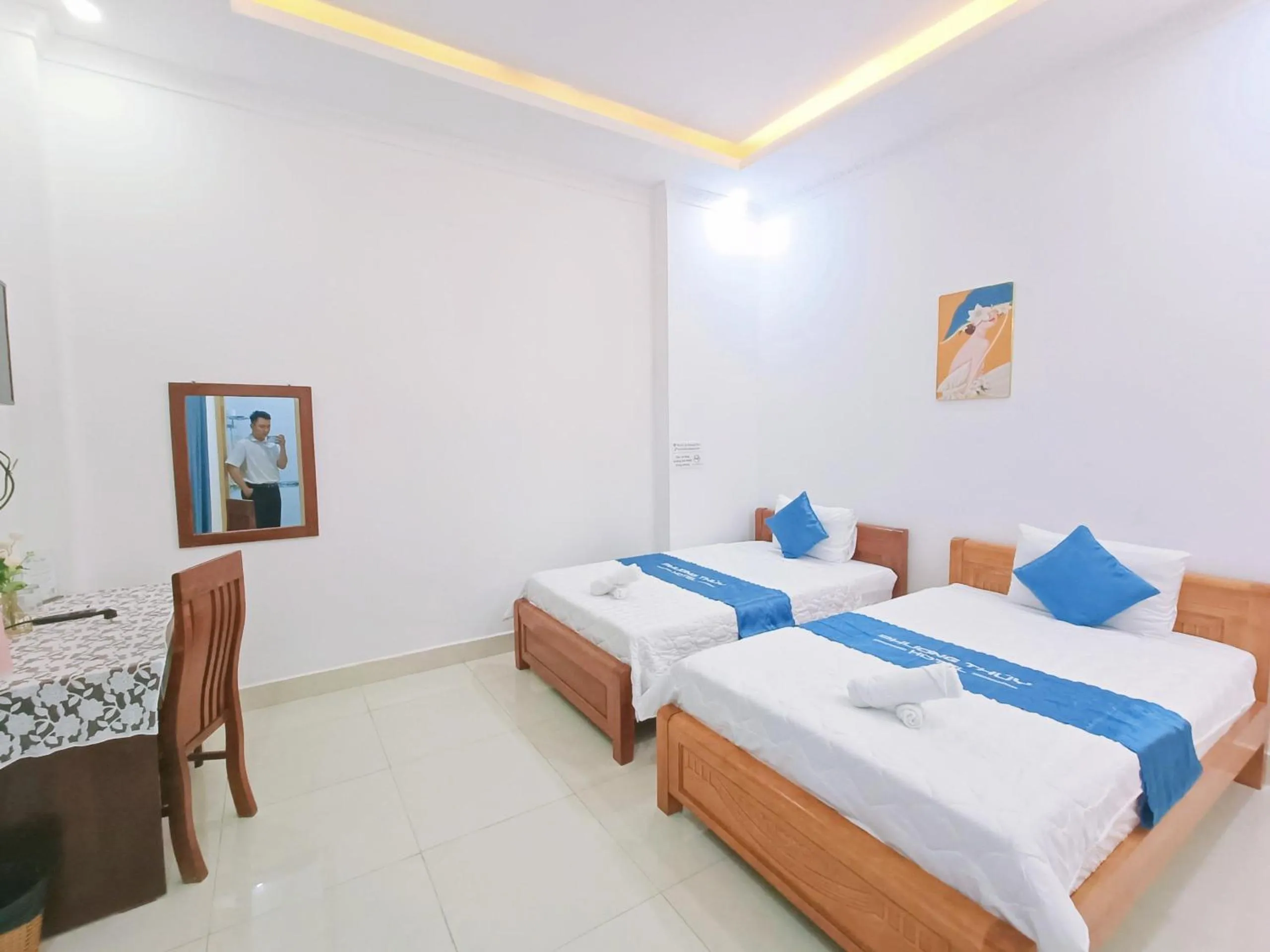 Bed in Phuong Thuy Hotel