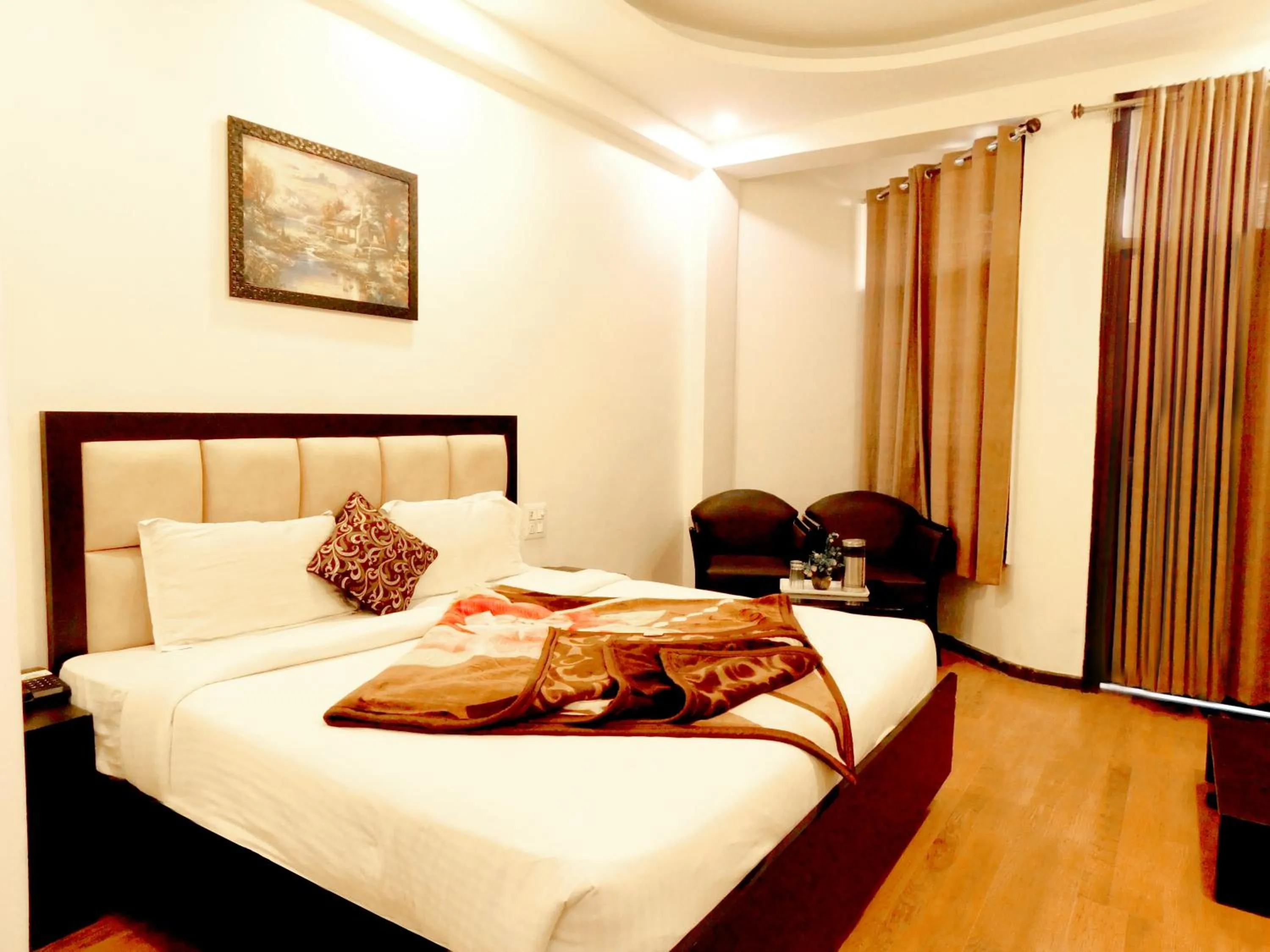 Bed in Hotel Crystal Palace