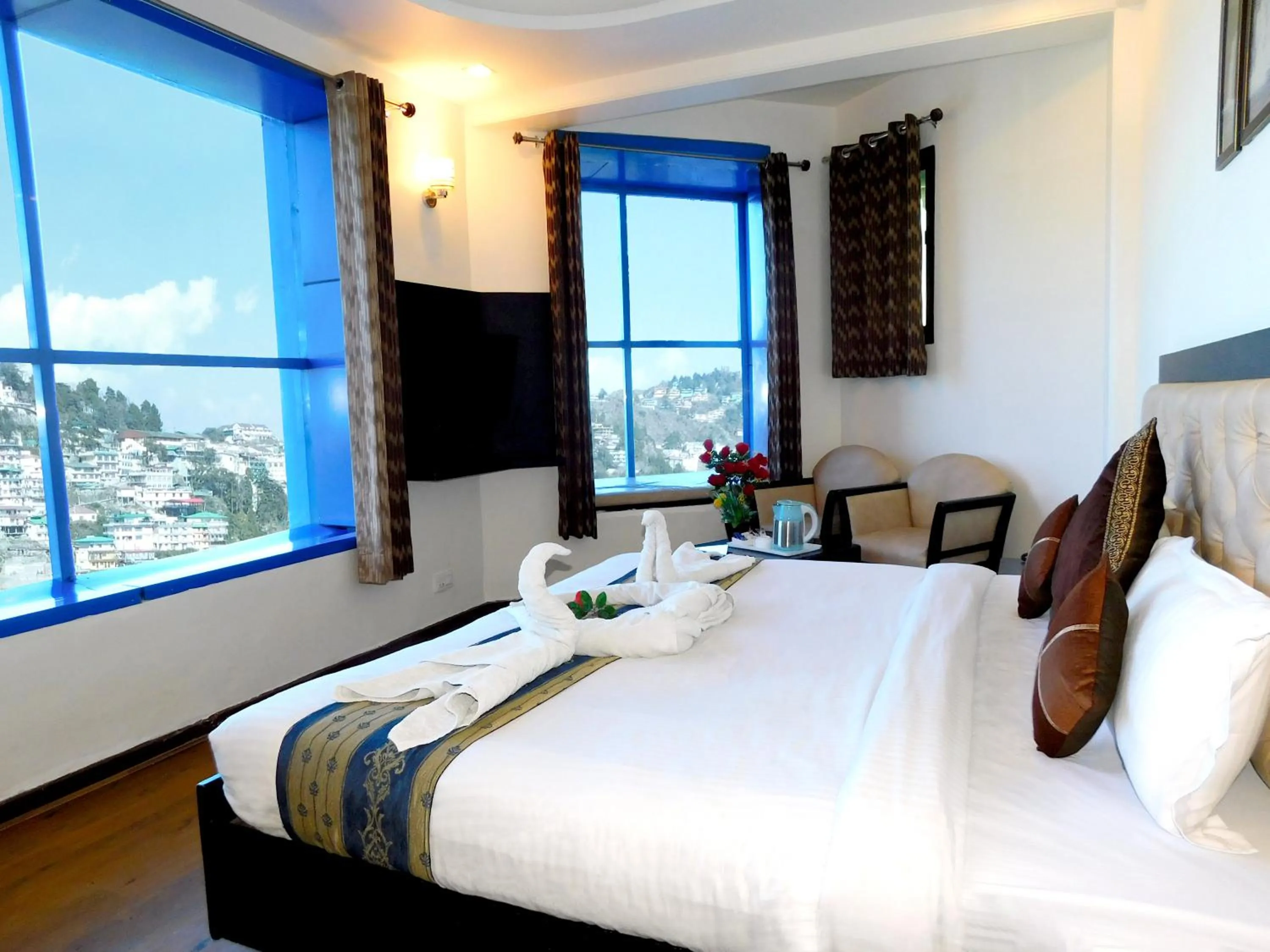 Bed in Hotel Crystal Palace