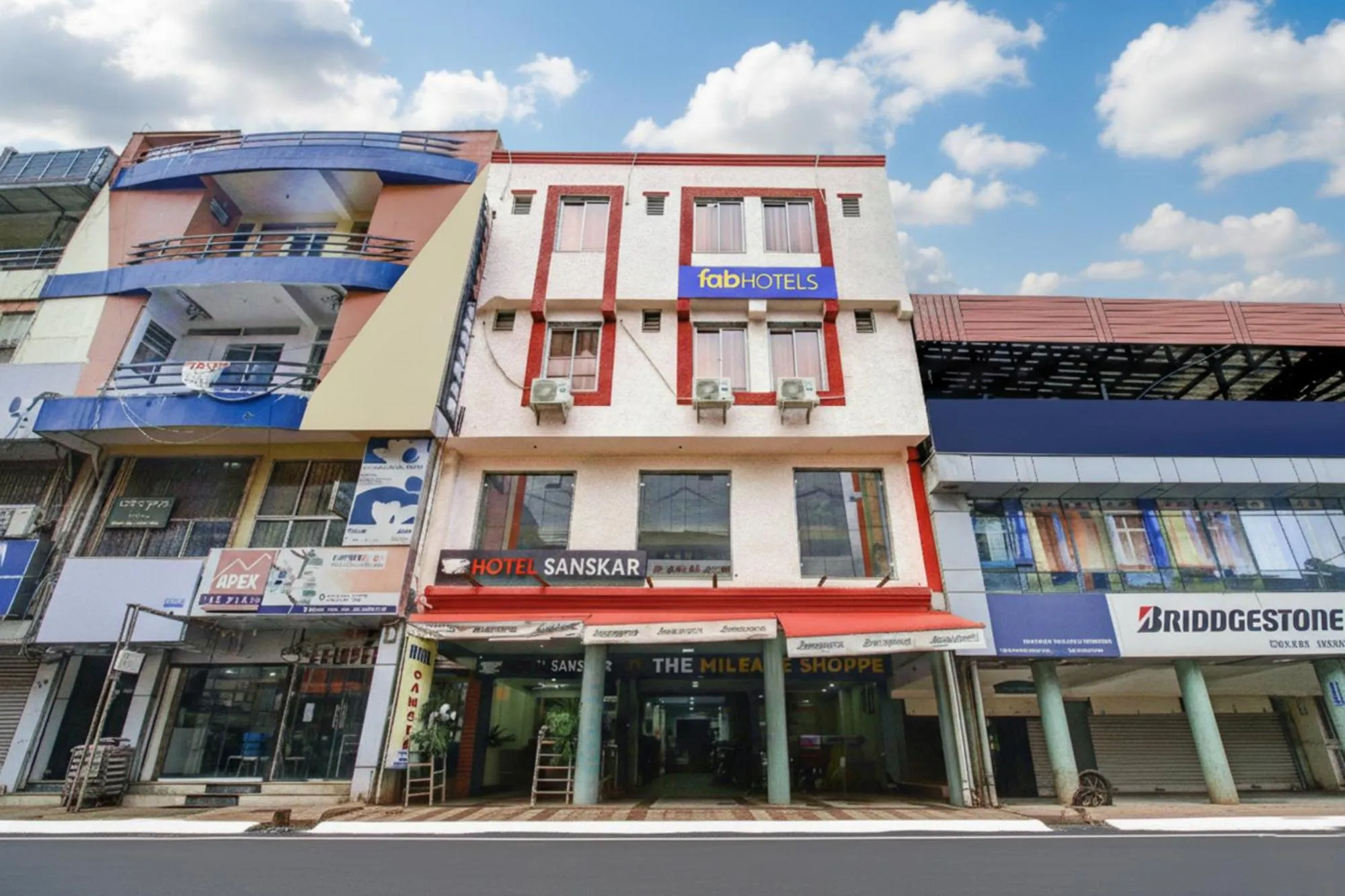 Property building in FabHotel Sanskar