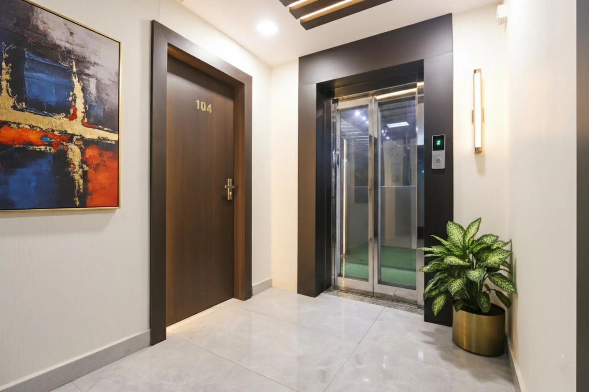 elevator in FabHotel Sanskar