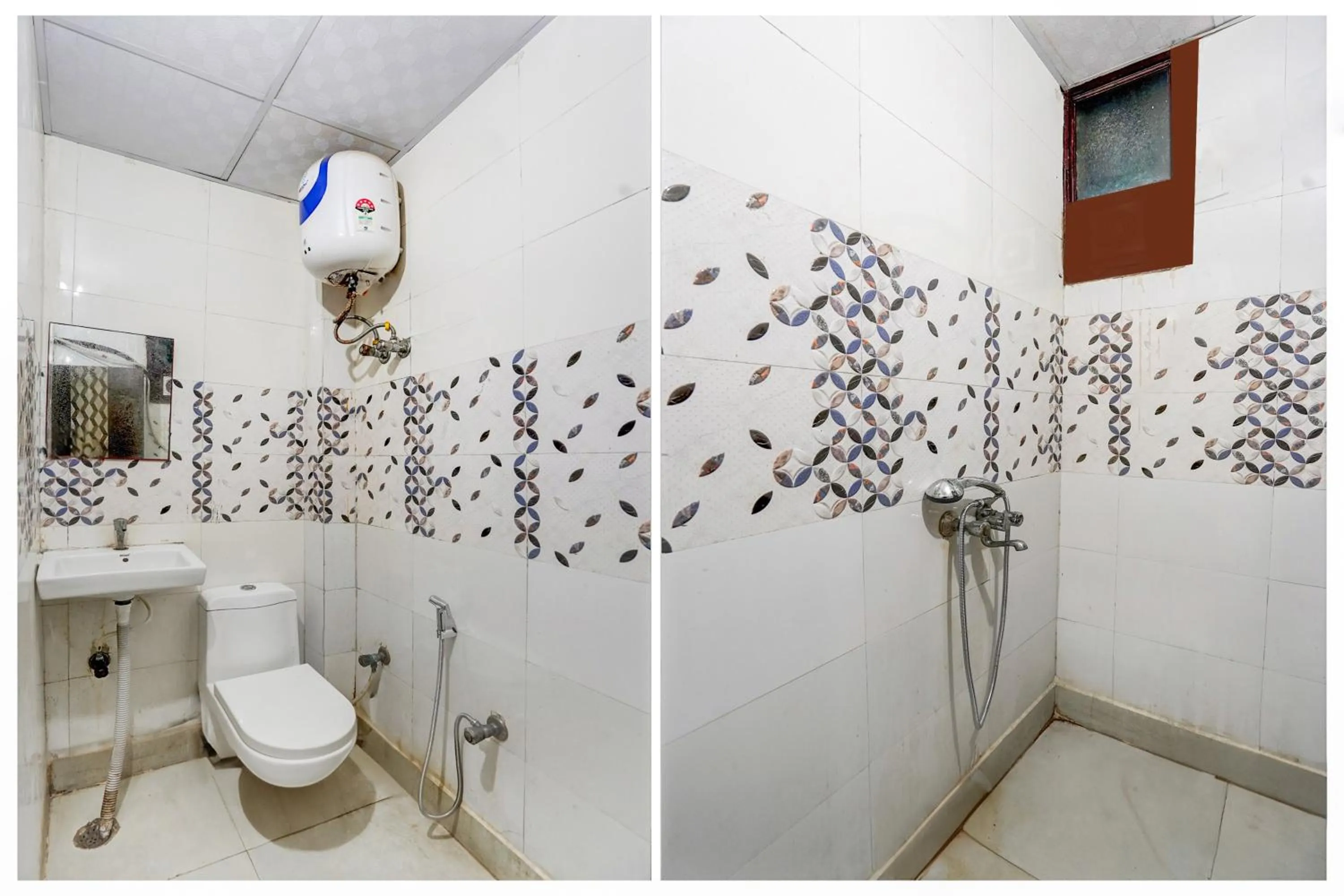 Bathroom in Hotel O The Maruti hotel