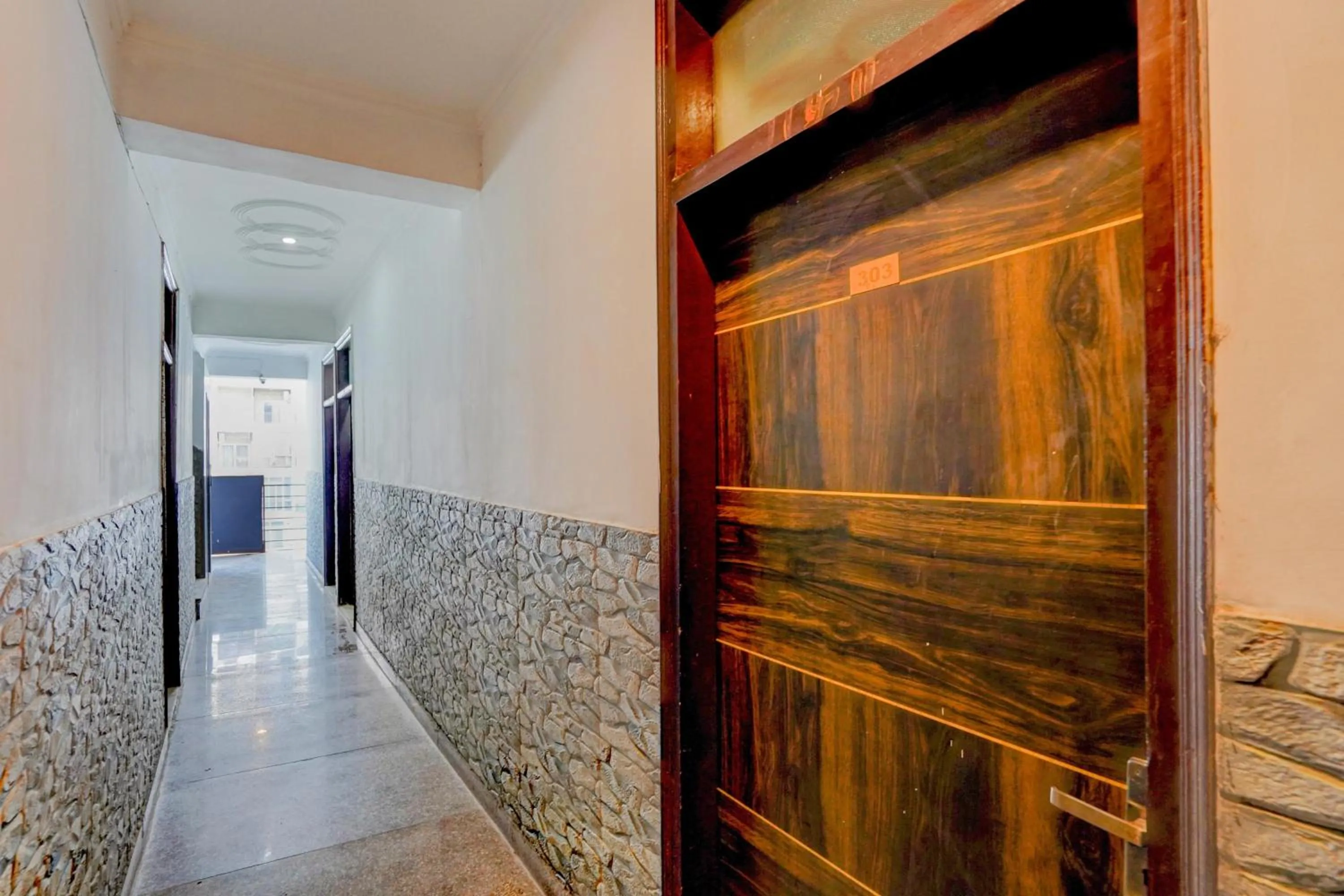 Lobby or reception in Hotel O The Maruti hotel