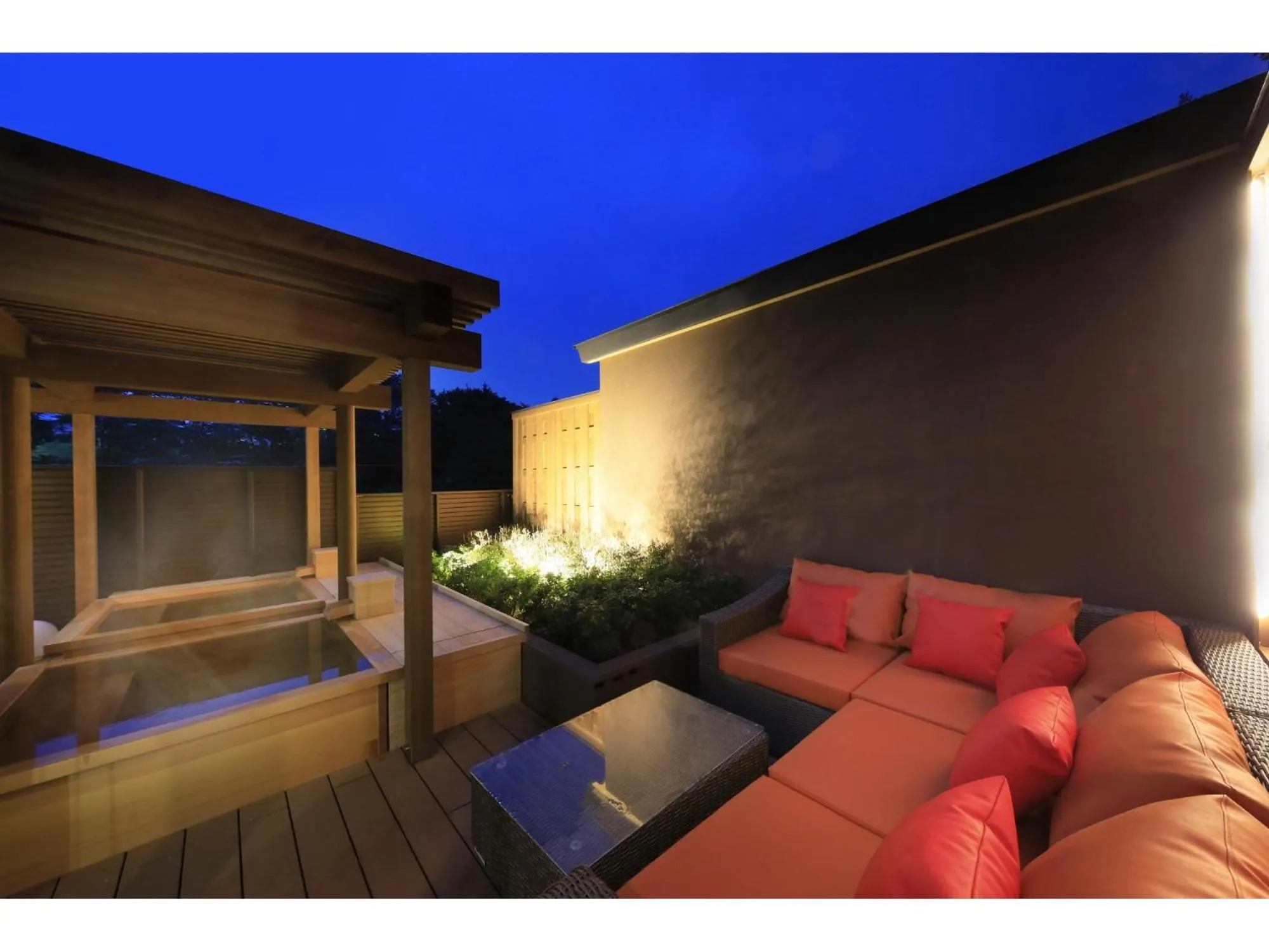 Open Air Bath in KusatsuOnsen AeruyadoTakamatsu