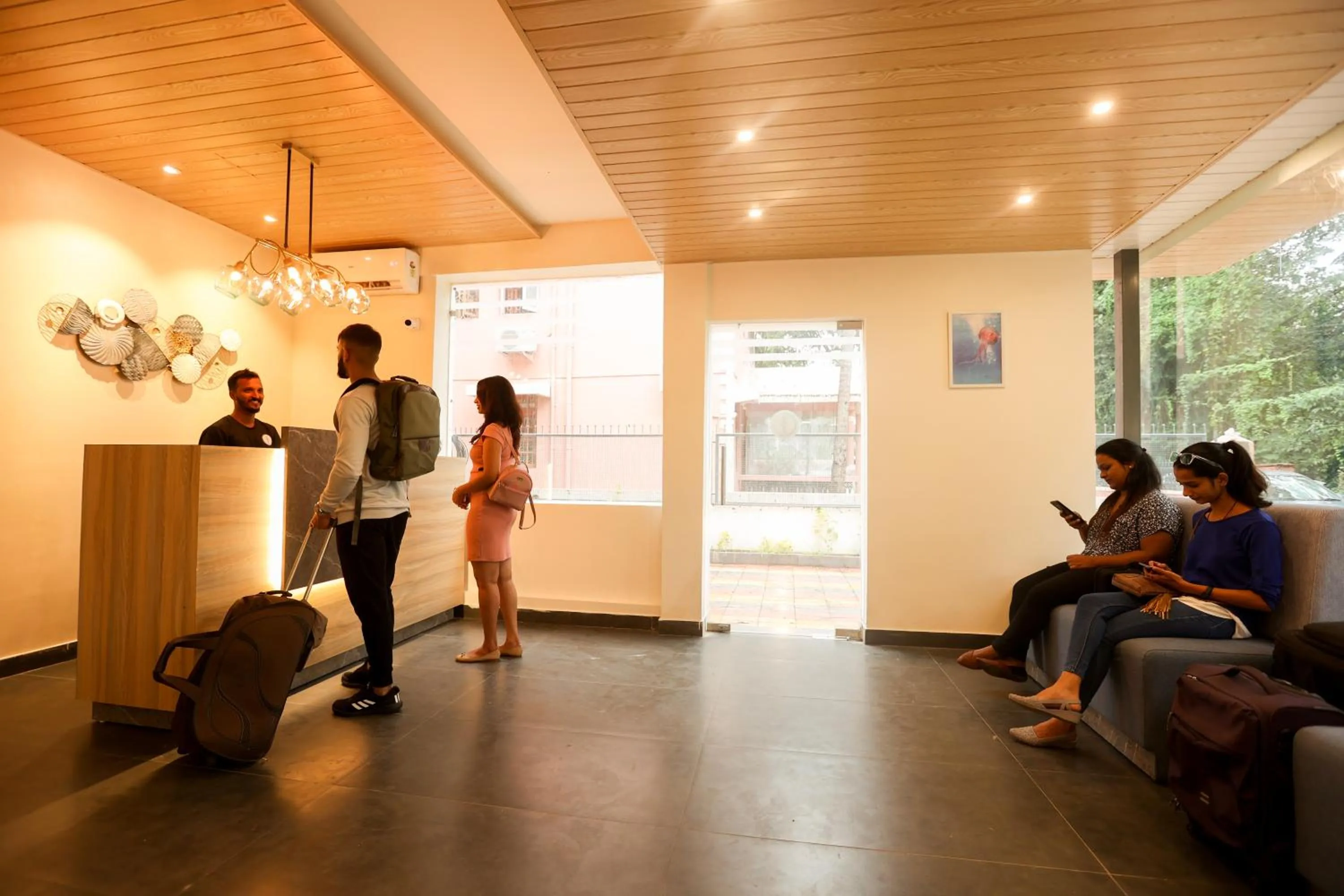 Lobby or reception in Coastal Pearl Hotel Miramar Panaji