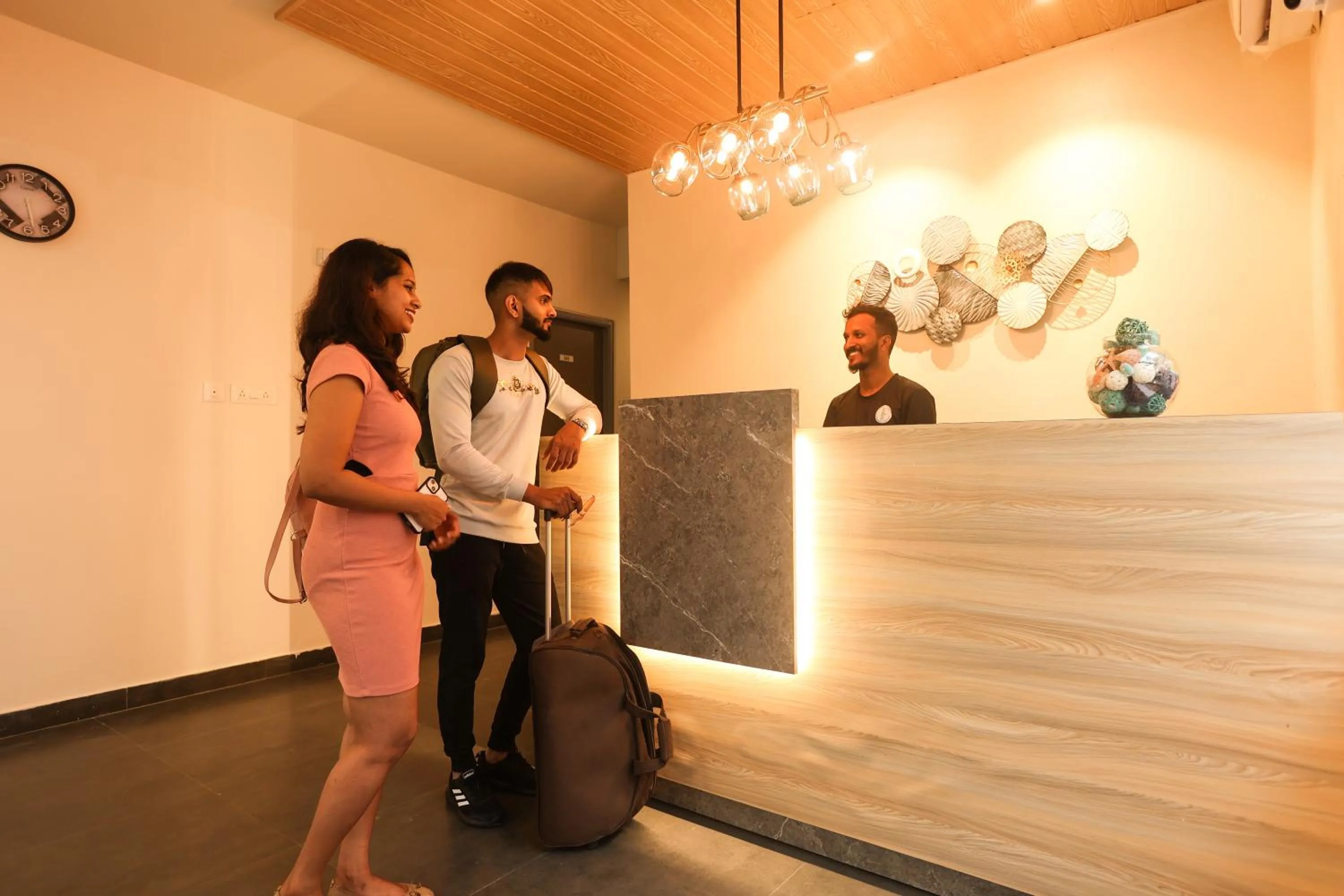 Lobby or reception in Coastal Pearl Hotel Miramar Panaji