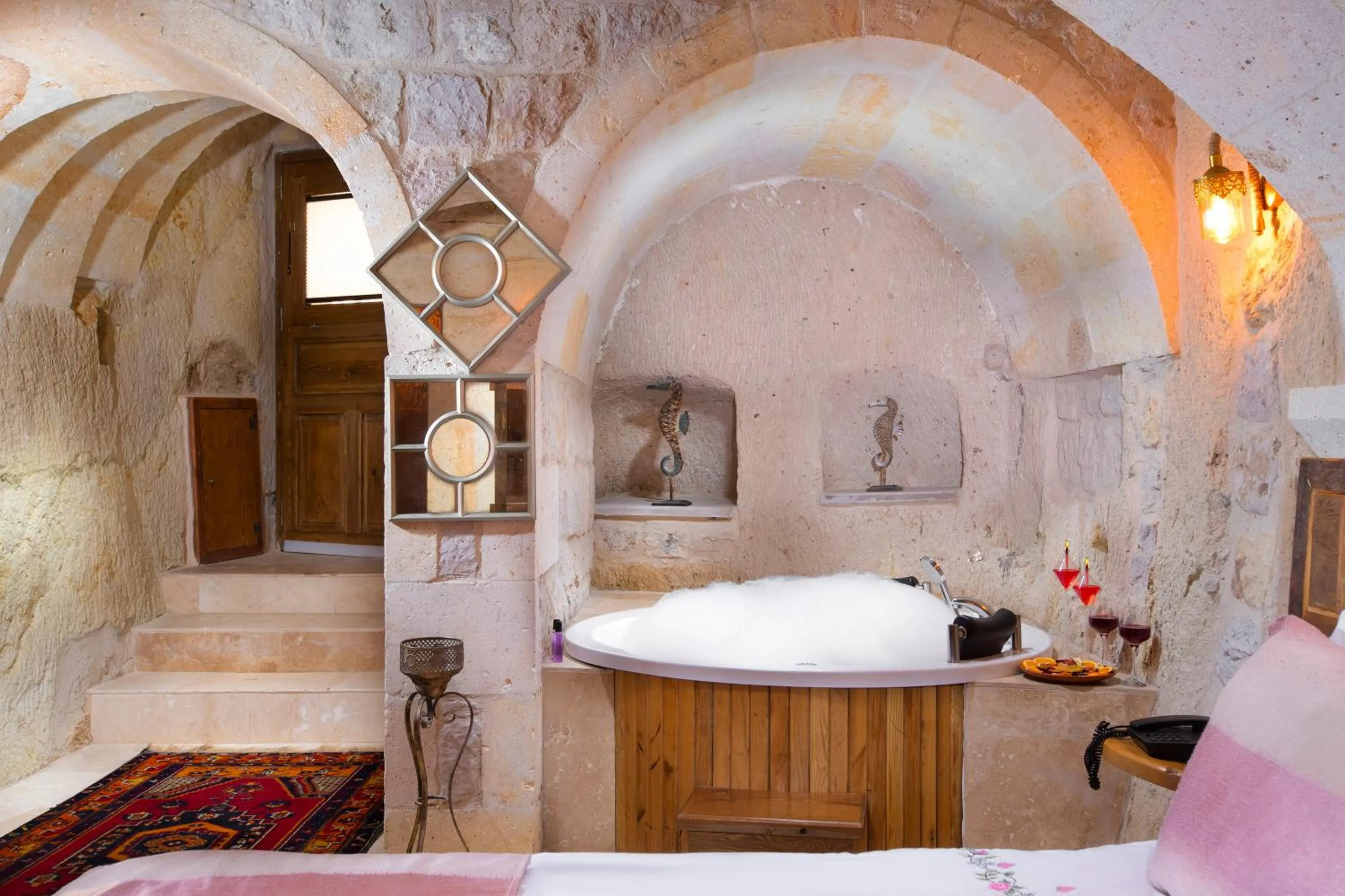 Hot Tub in Portal Cappadocia Hotel