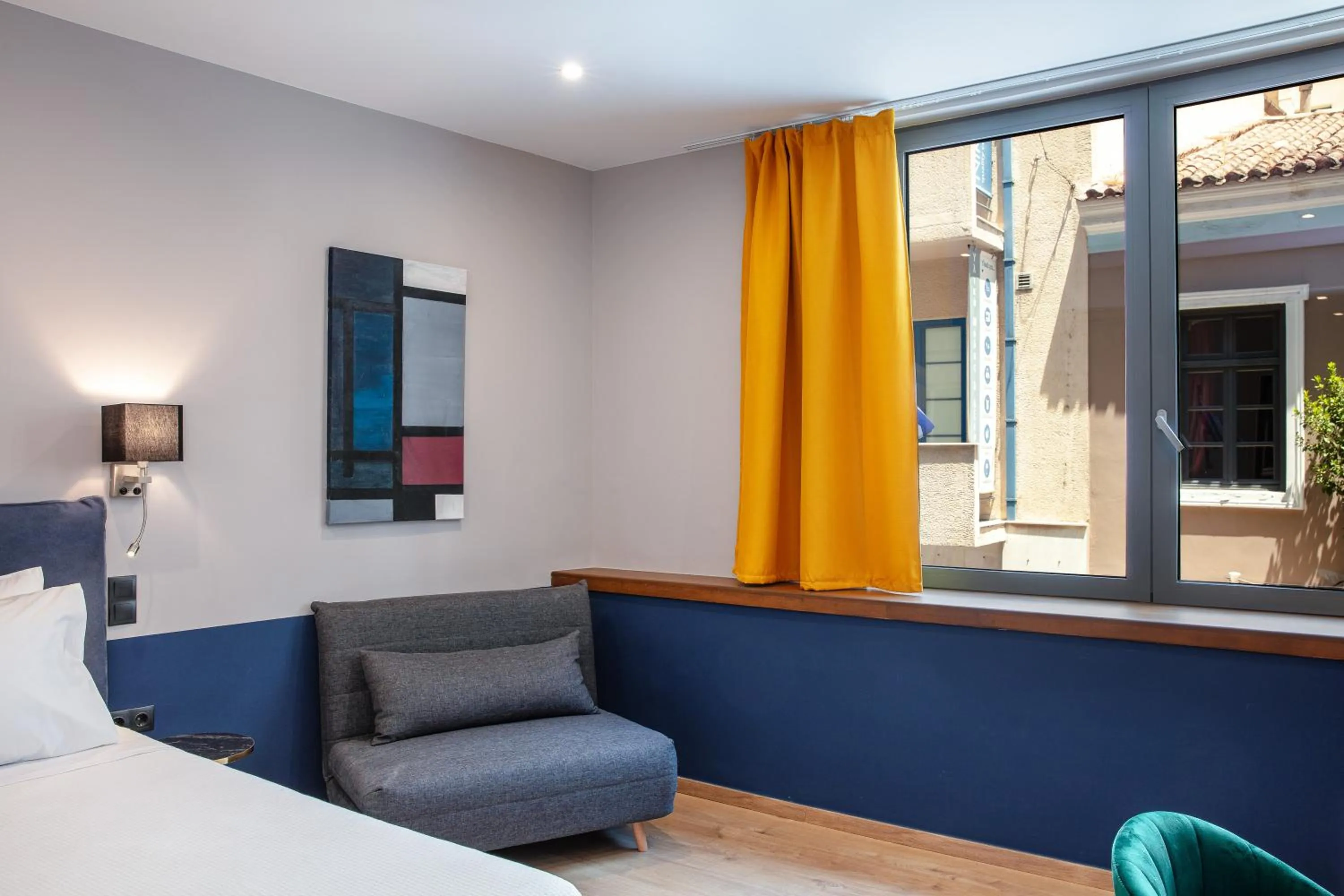 Bedroom, Bed in The Vault Athens