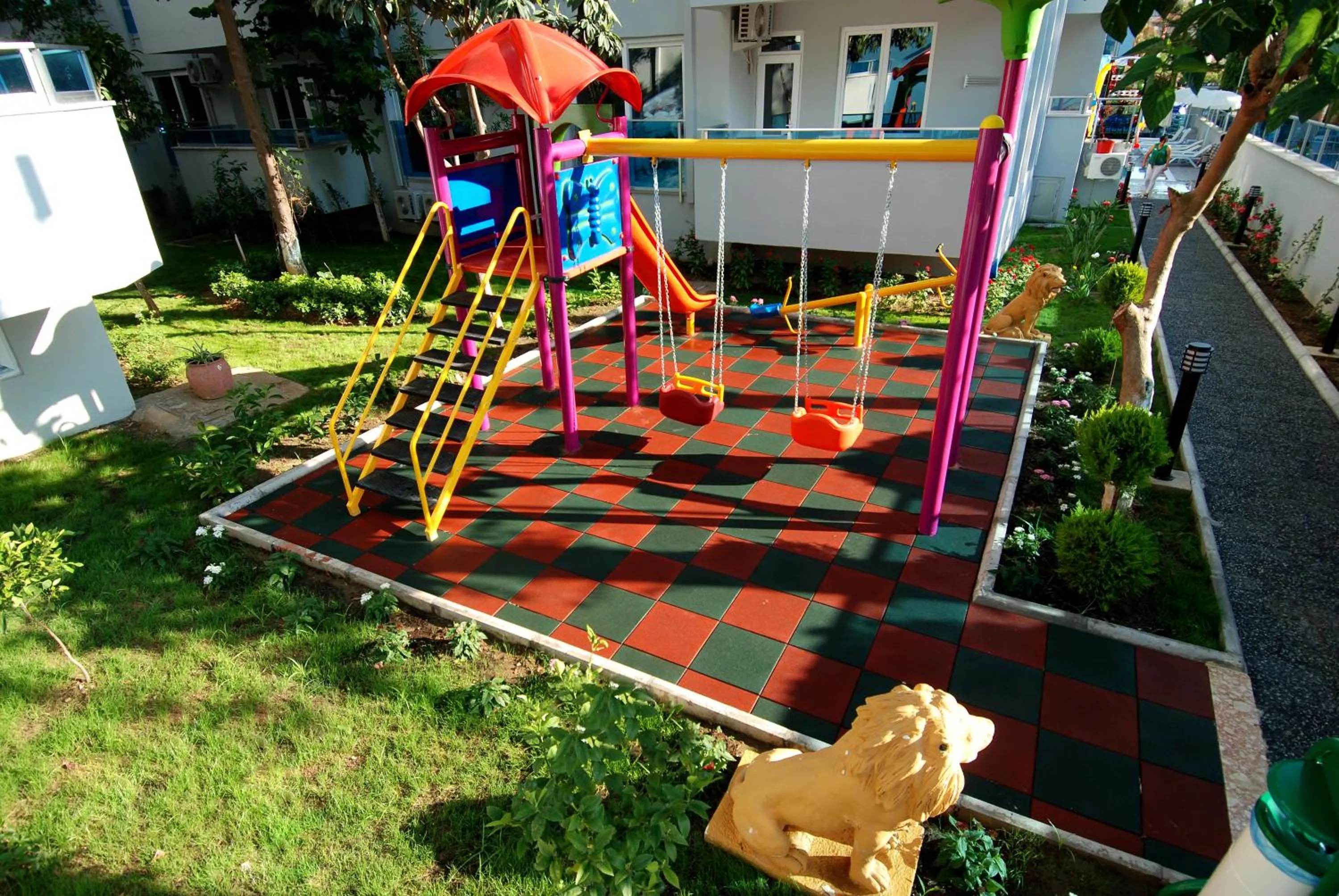 Children play ground in Kleopatra Ramira Hotel - All Inclusive