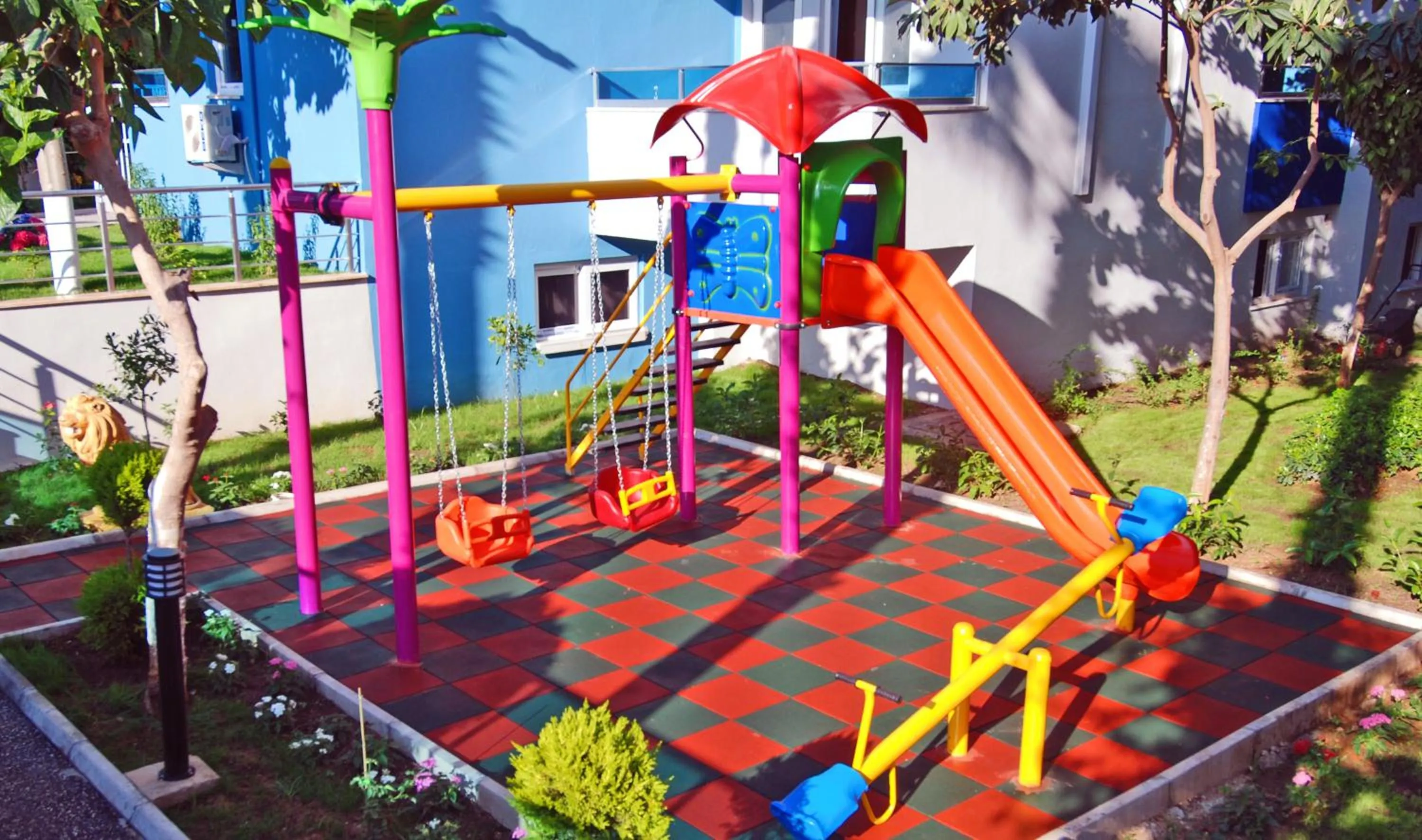 Children play ground in Kleopatra Ramira Hotel - All Inclusive