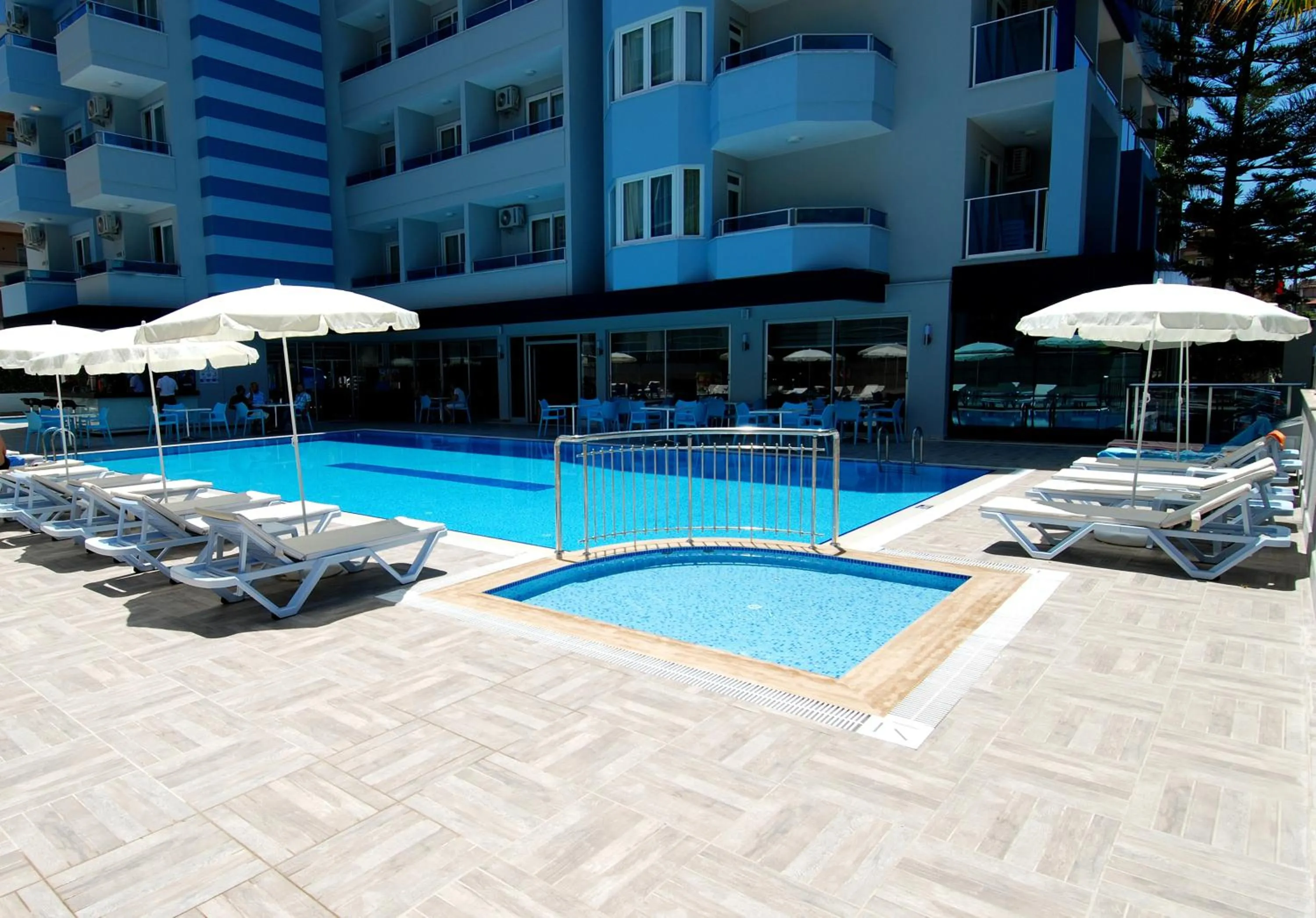 Swimming pool in Kleopatra Ramira Hotel - All Inclusive