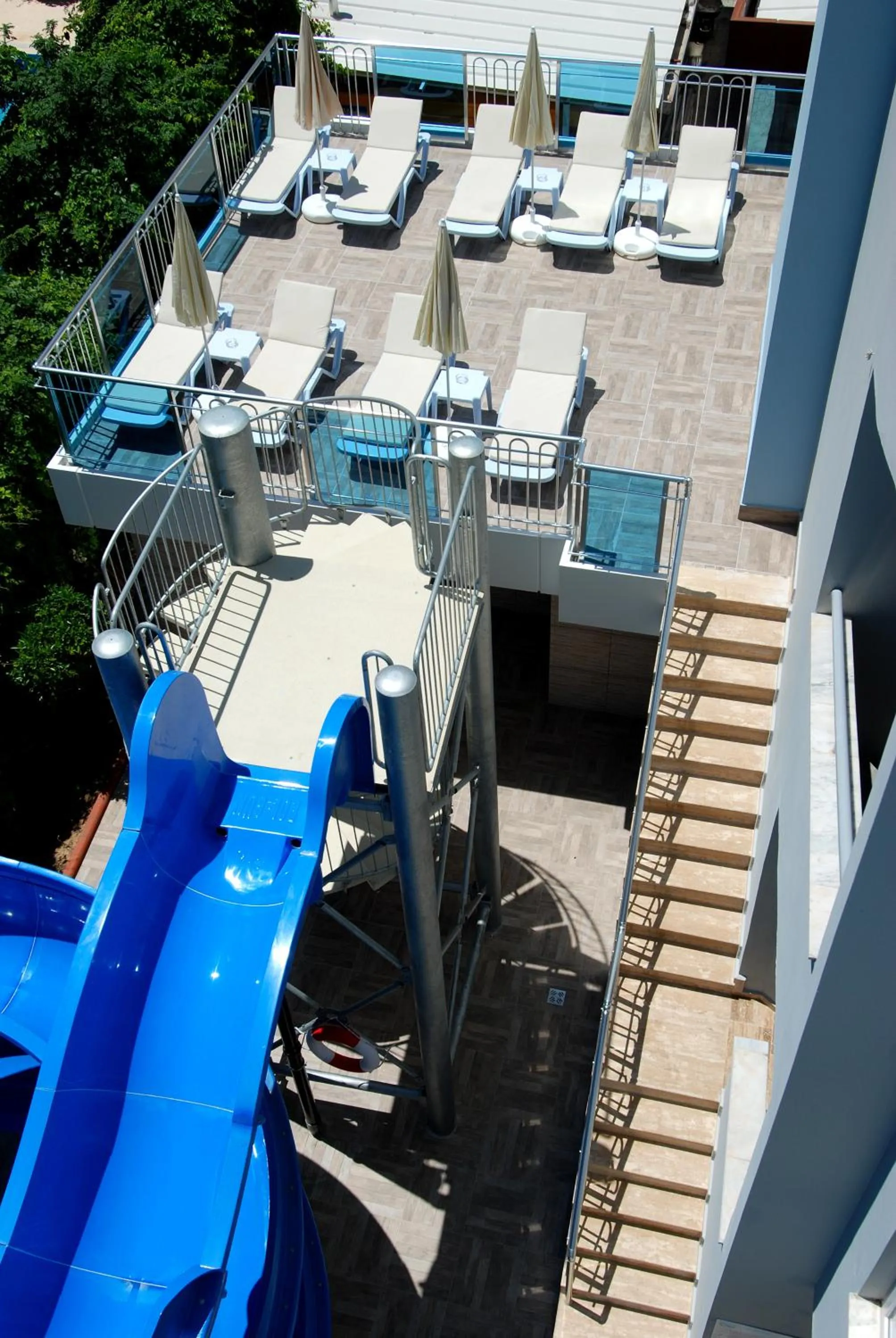 Balcony/Terrace in Kleopatra Ramira Hotel - All Inclusive