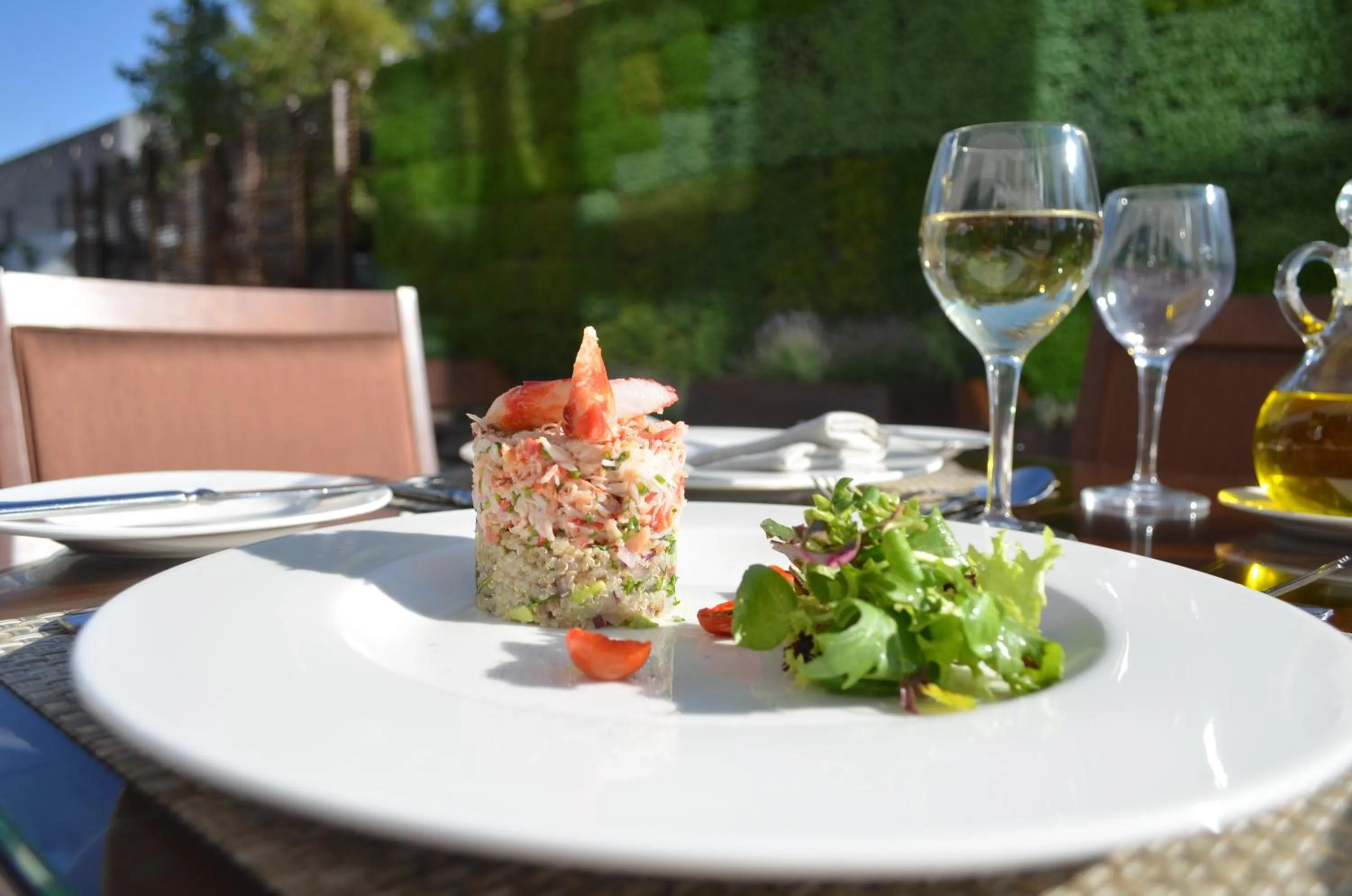 Food in Radisson Blu Plaza El Bosque Santiago