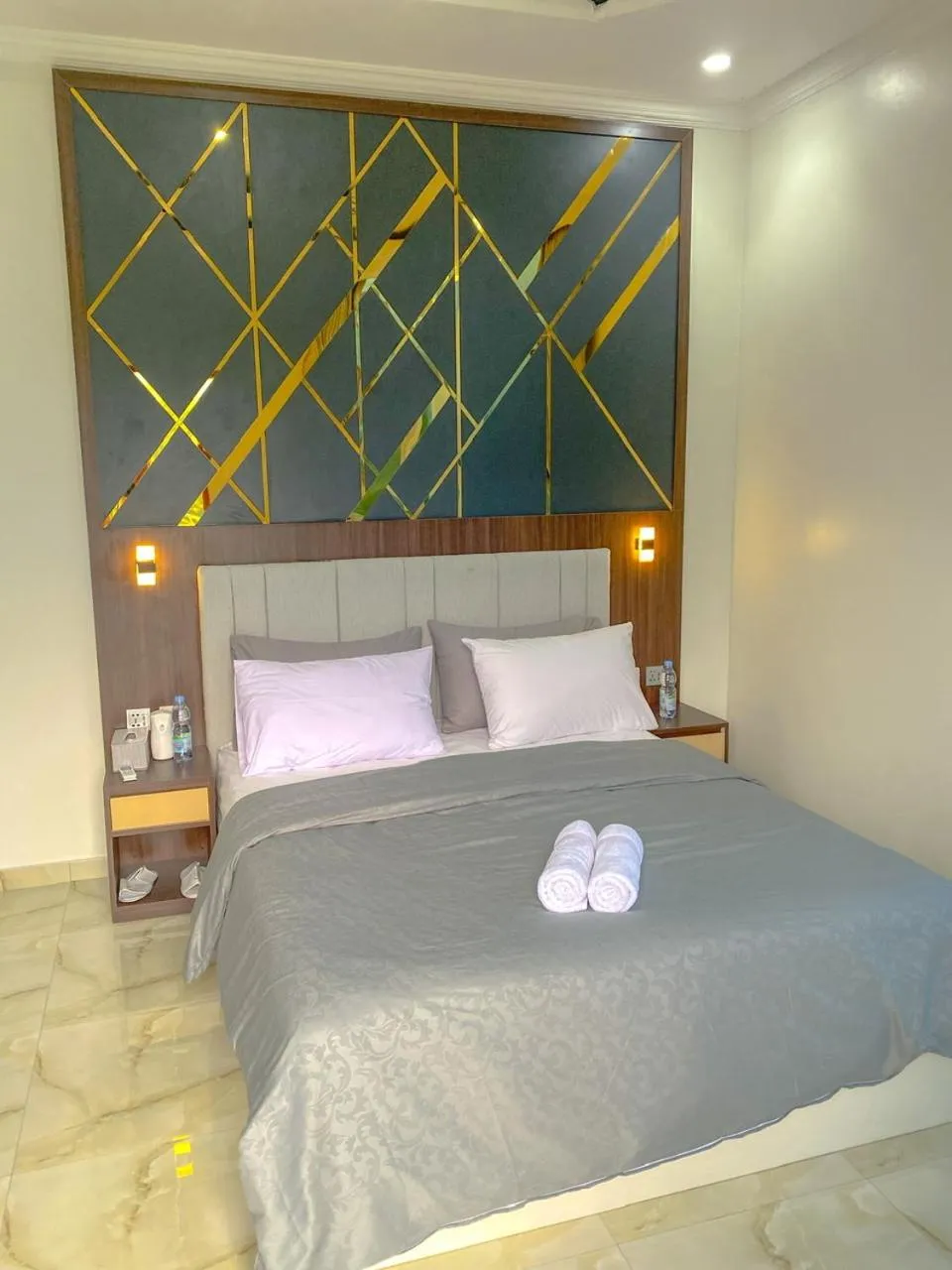 Bed in Algara Puncak Hotel