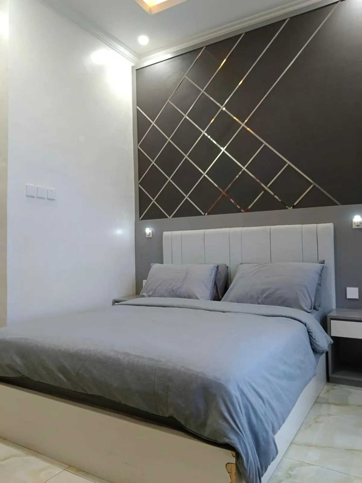 Bed in Algara Puncak Hotel