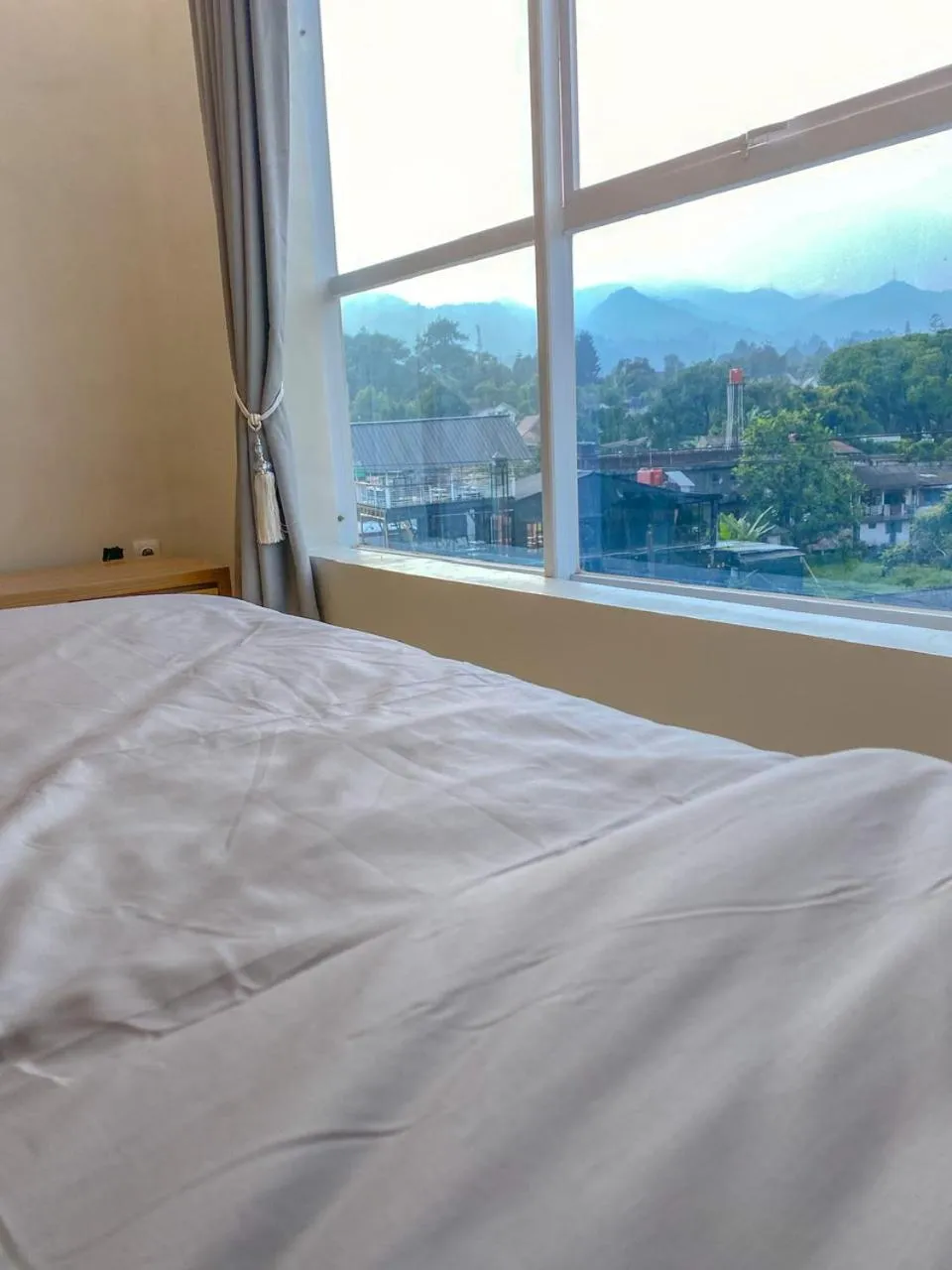 Bed in Algara Puncak Hotel