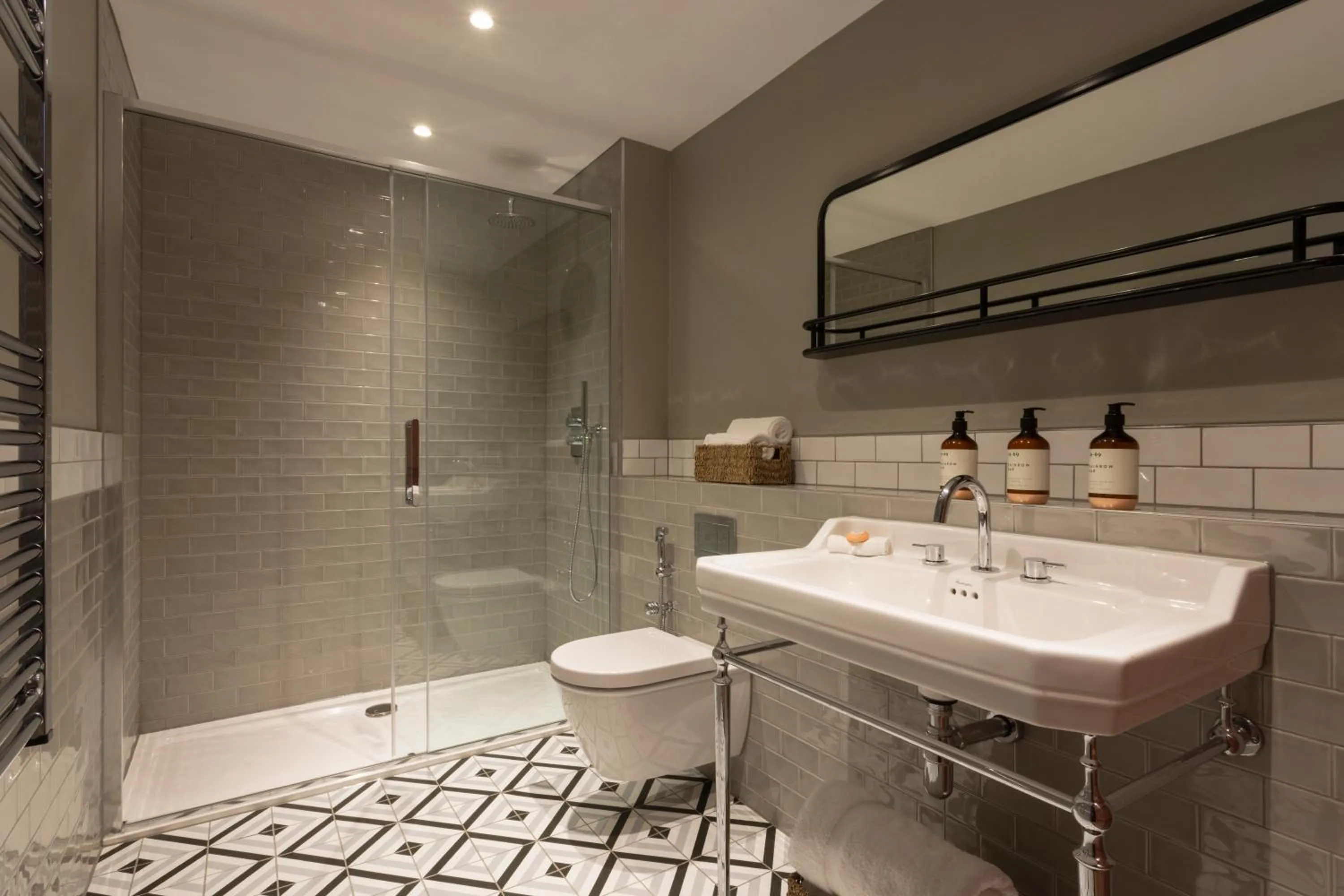 Bathroom in The 55 by Le Mirage