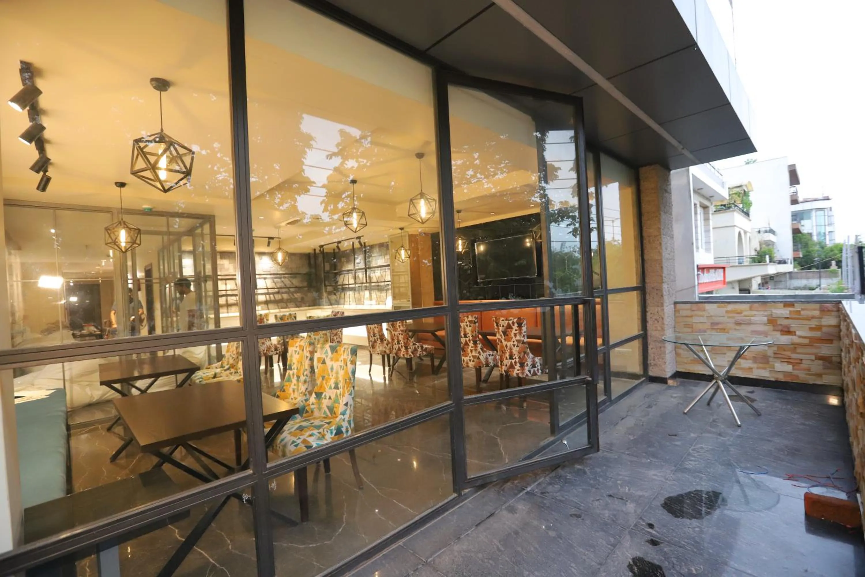 Patio in IP Royal Hotel - New Delhi