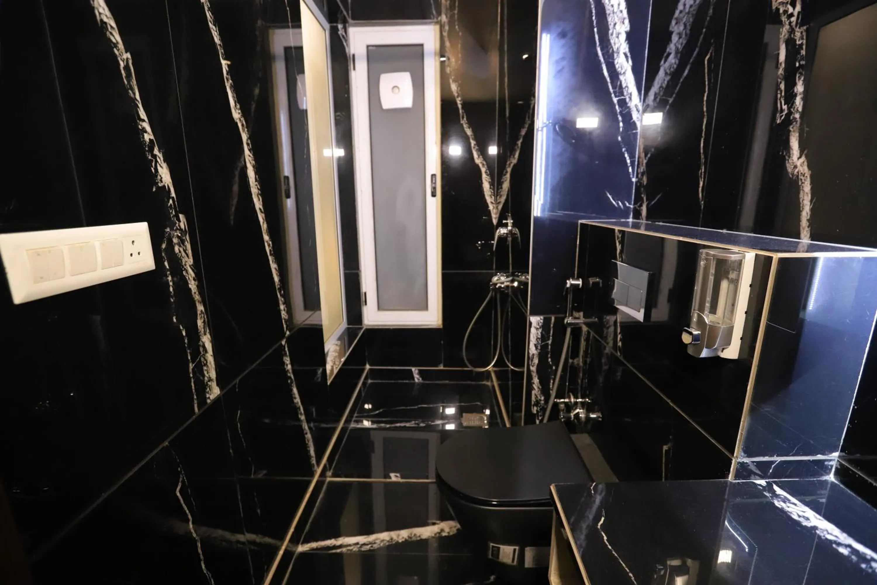 Bathroom in IP Royal Hotel - New Delhi