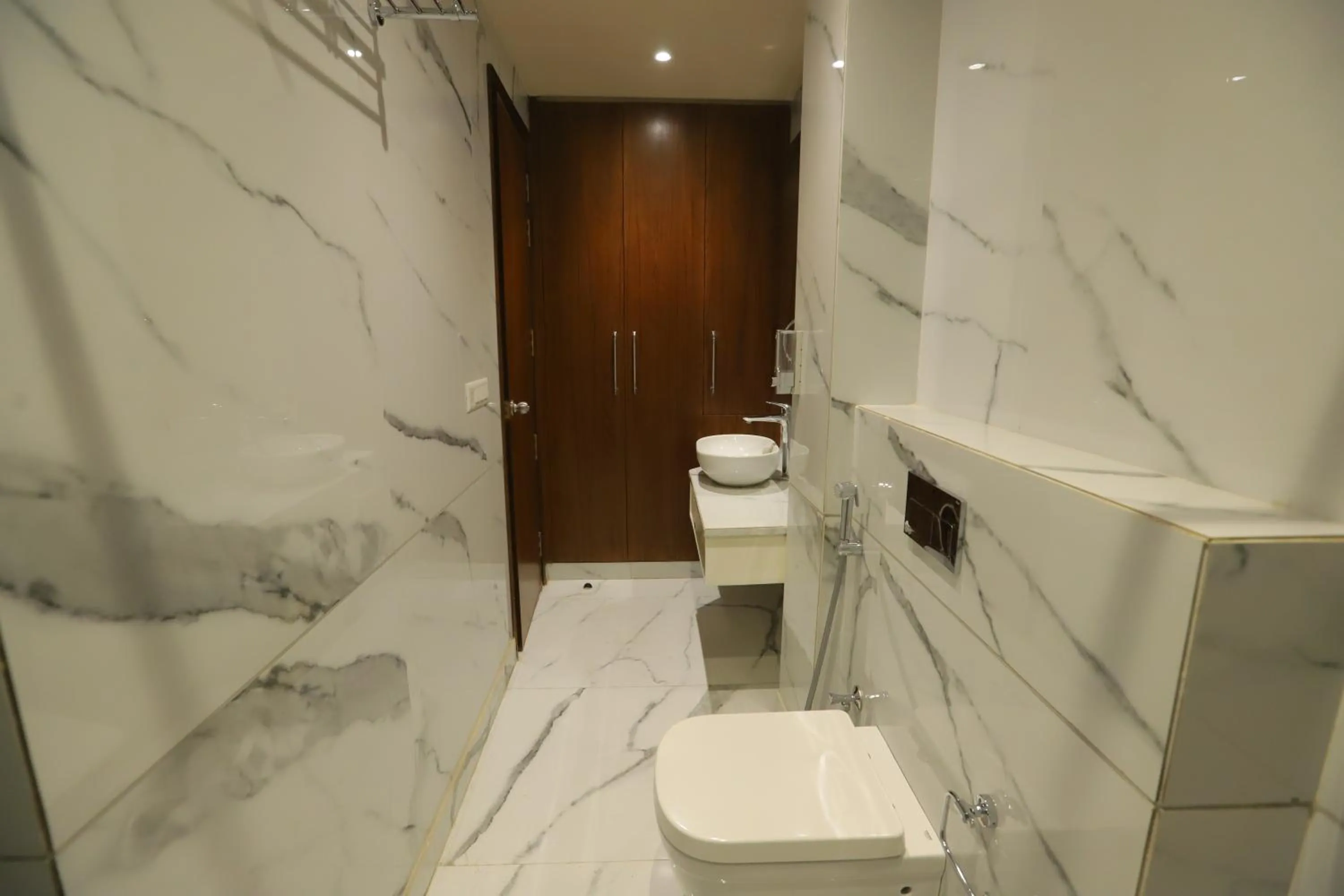 Bathroom in IP Royal Hotel - New Delhi