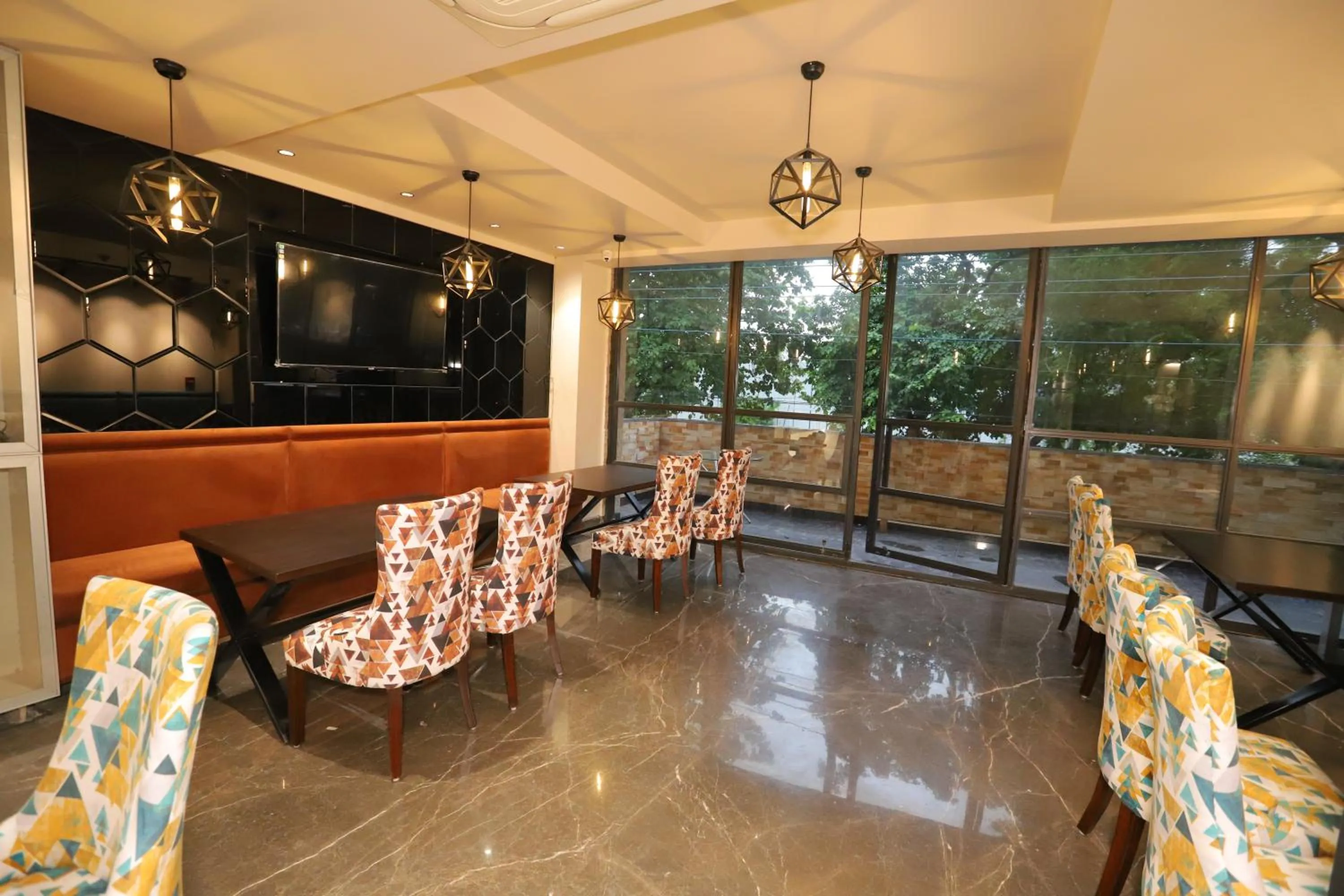 Lobby or reception in IP Royal Hotel - New Delhi