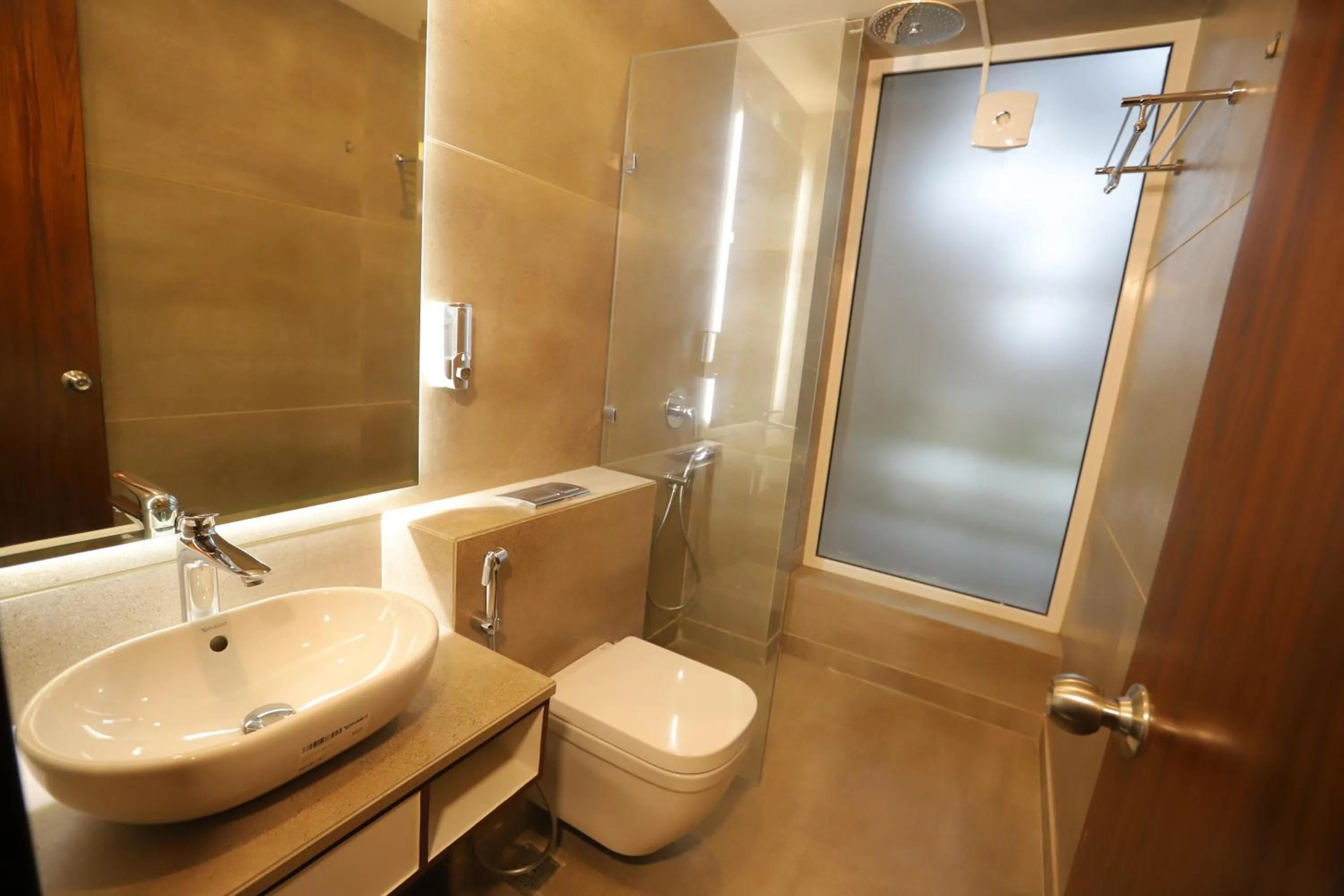 Bathroom in IP Royal Hotel - New Delhi