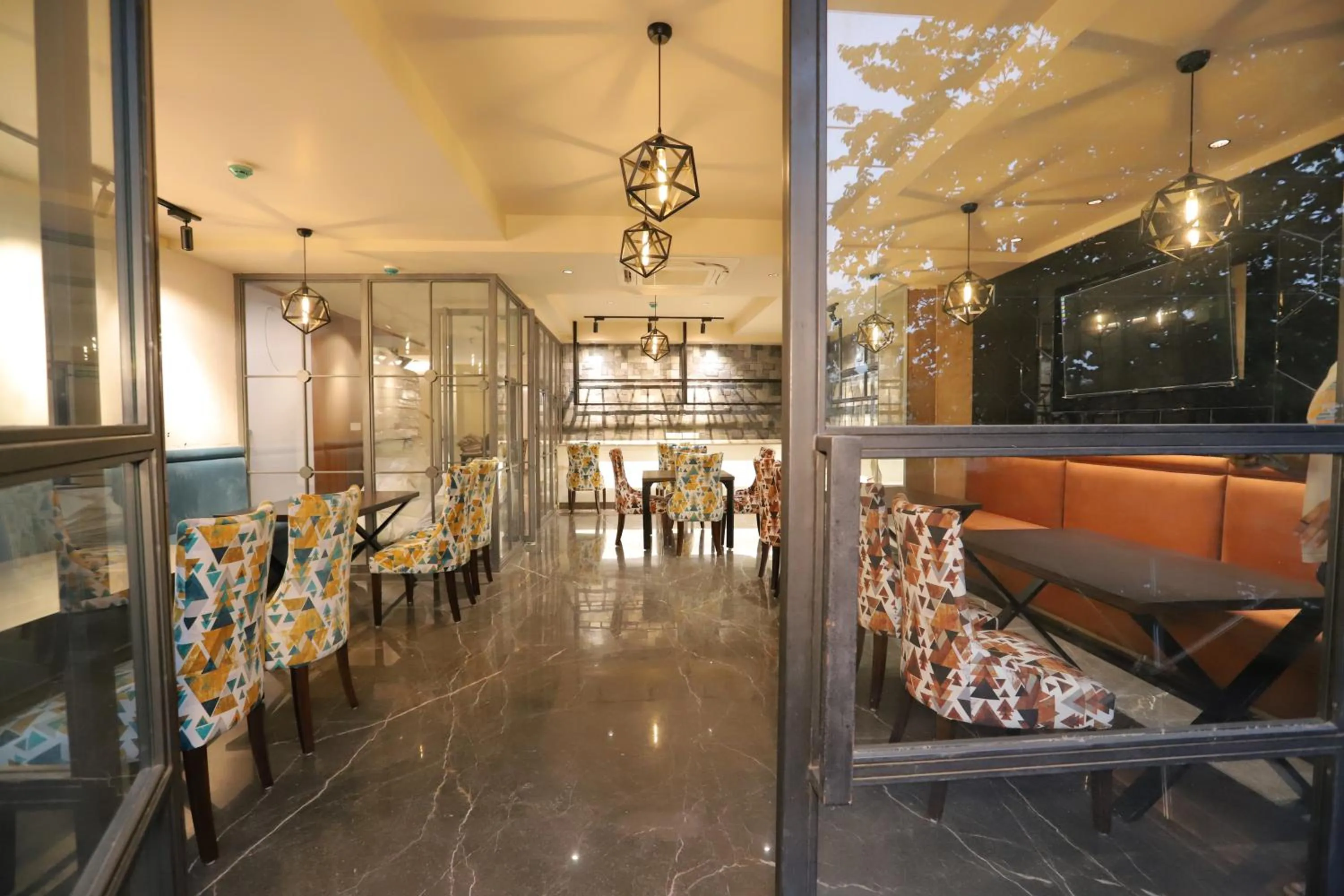 Lobby or reception in IP Royal Hotel - New Delhi