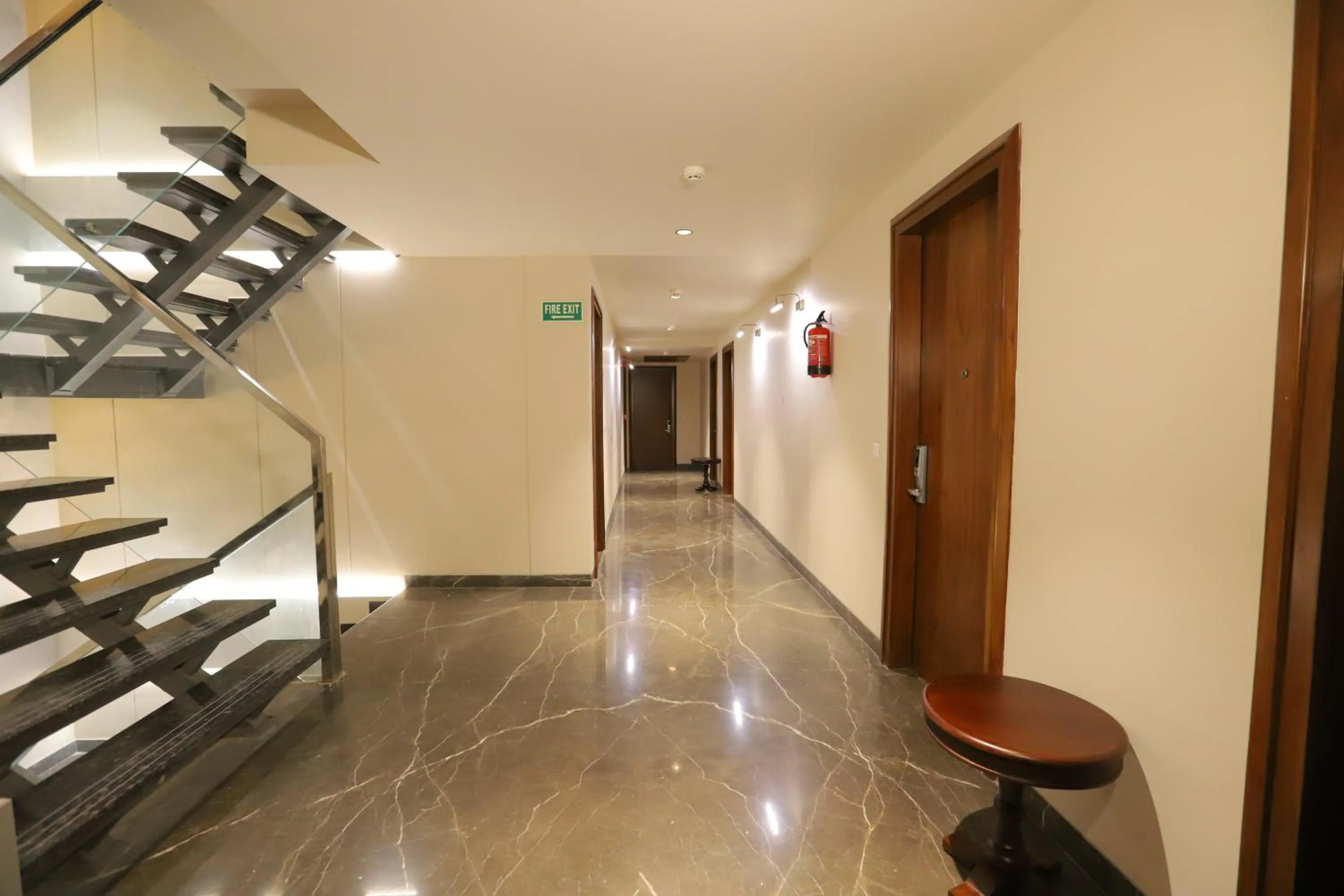 Lobby or reception in IP Royal Hotel - New Delhi