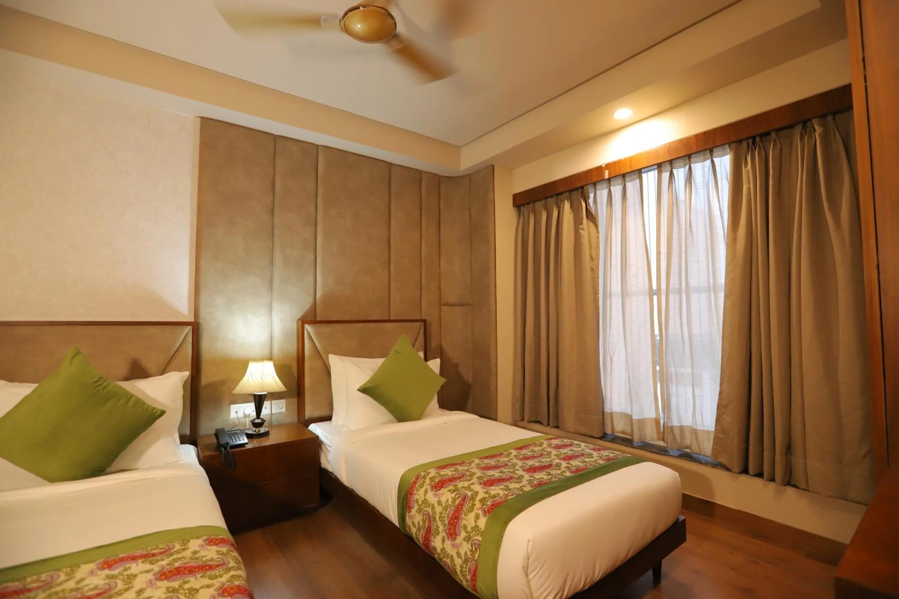 Bed in IP Royal Hotel - New Delhi