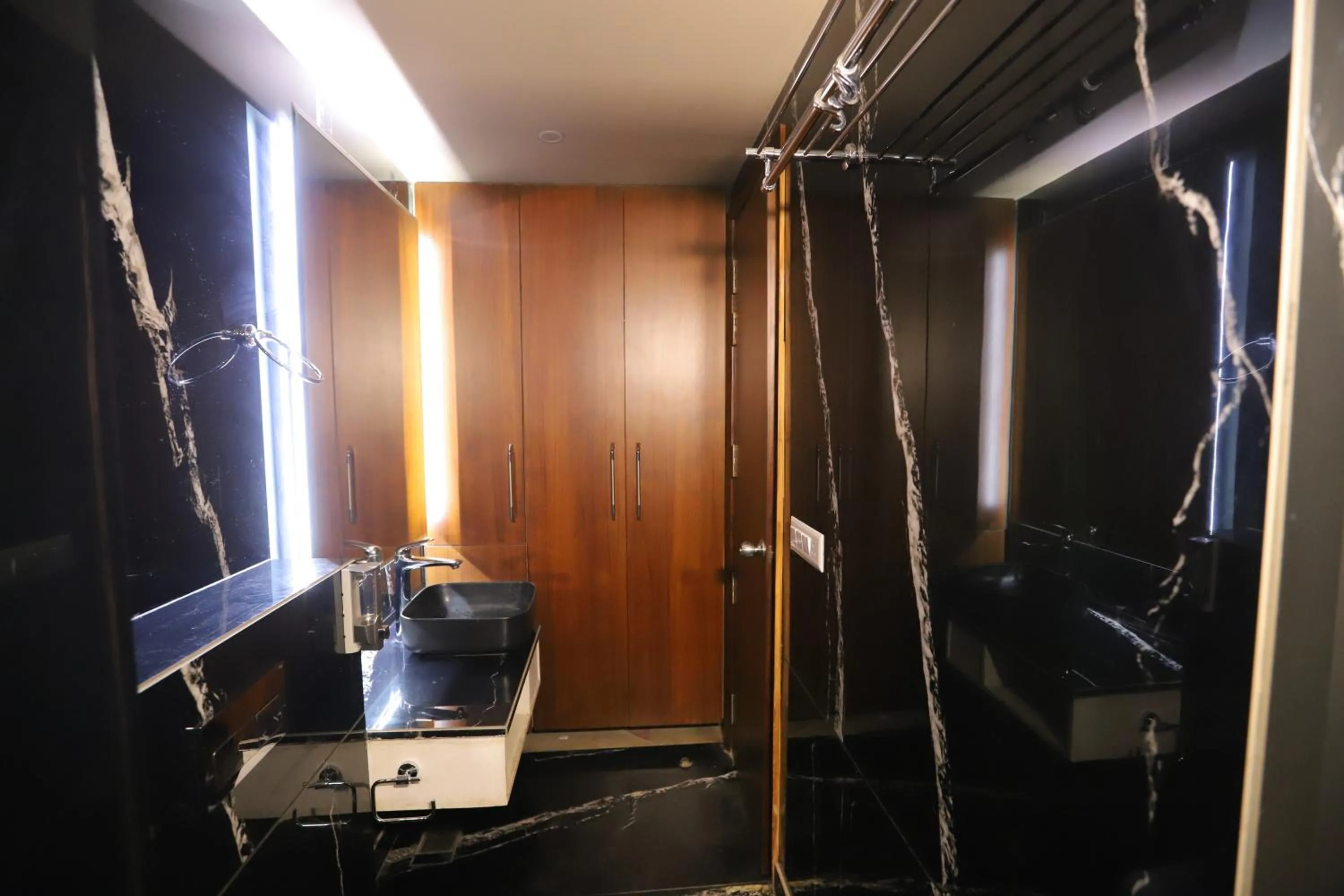 Bathroom in IP Royal Hotel - New Delhi