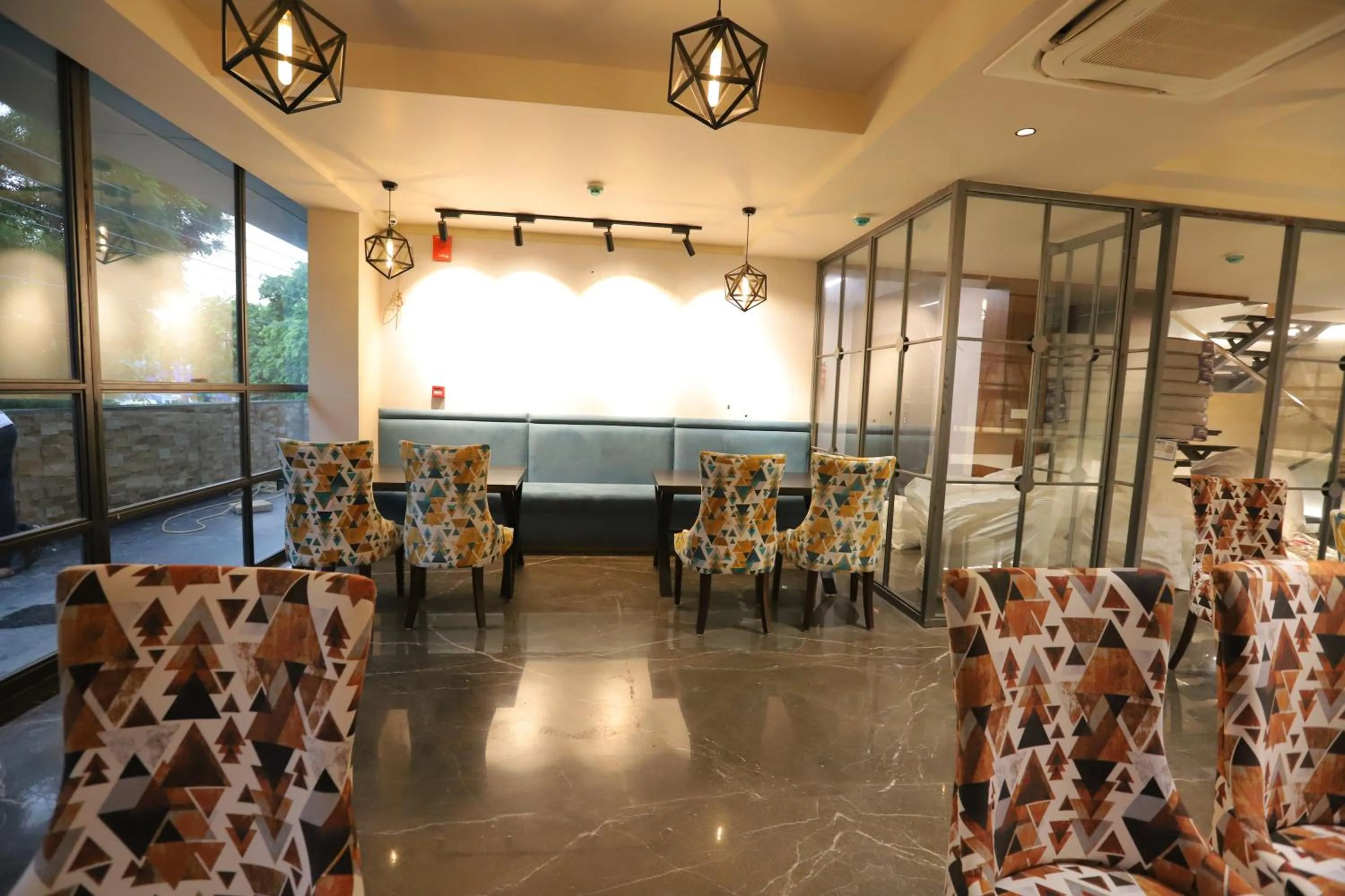 Lobby or reception in IP Royal Hotel - New Delhi