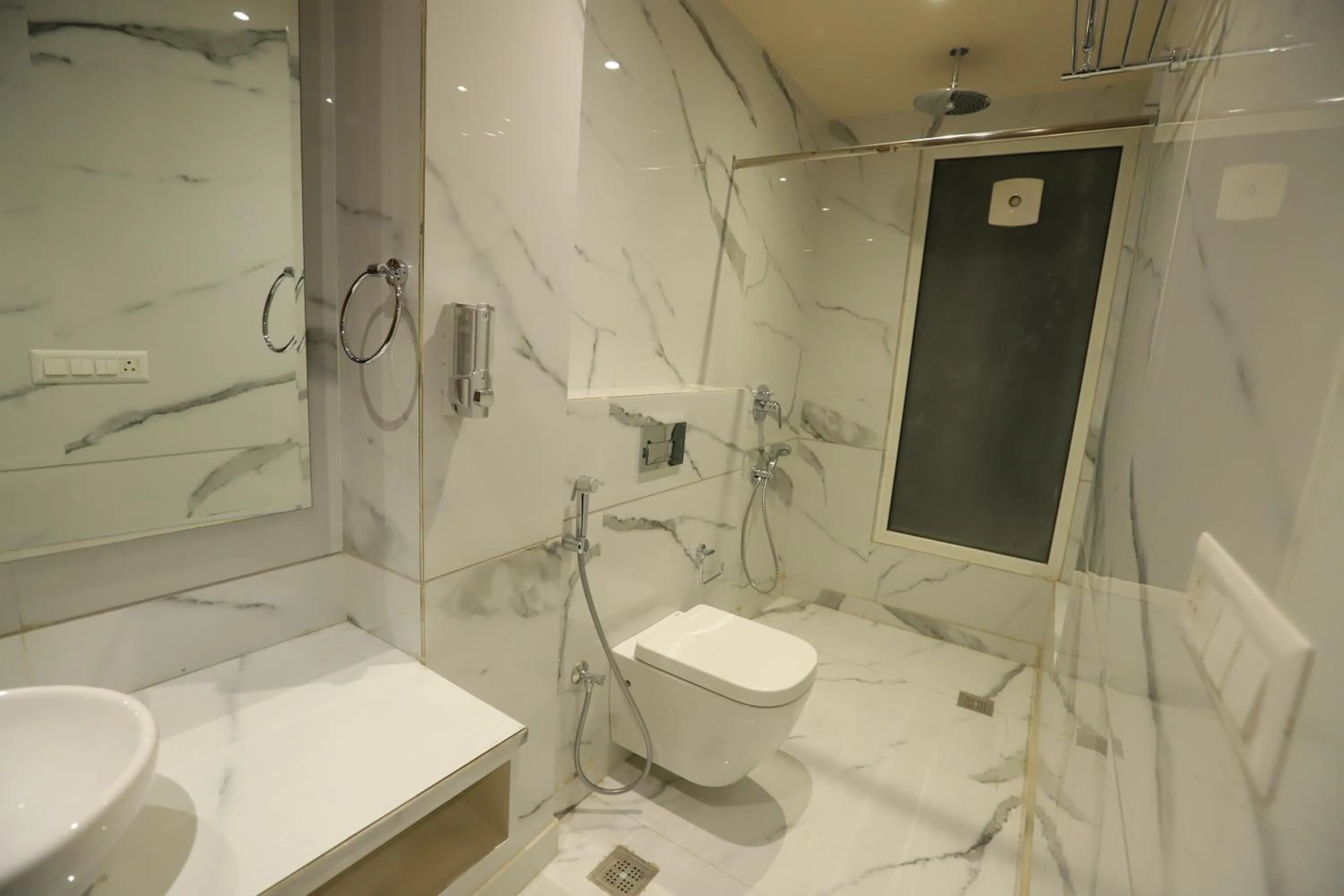 Bathroom in IP Royal Hotel - New Delhi