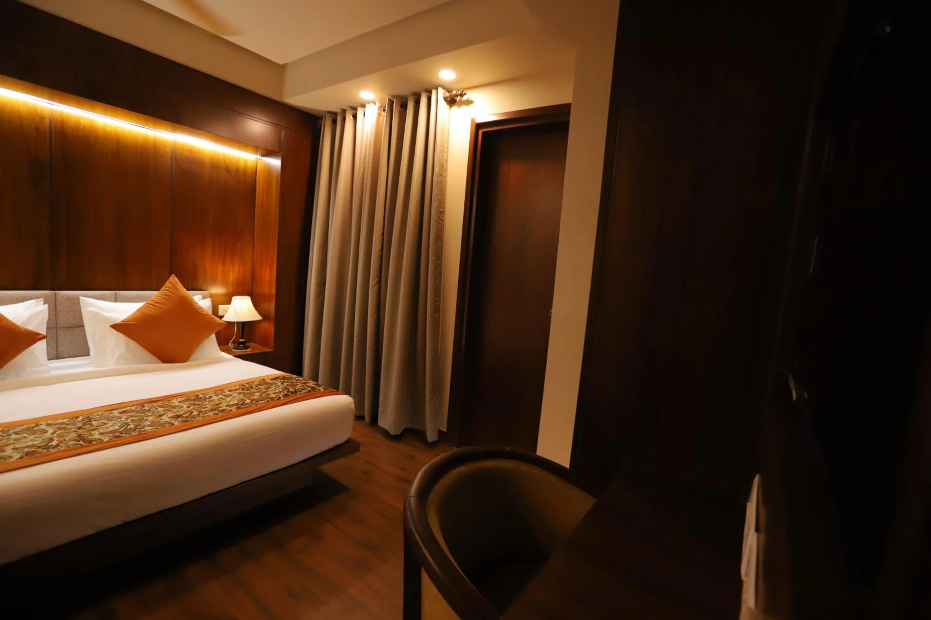 Bed in IP Royal Hotel - New Delhi