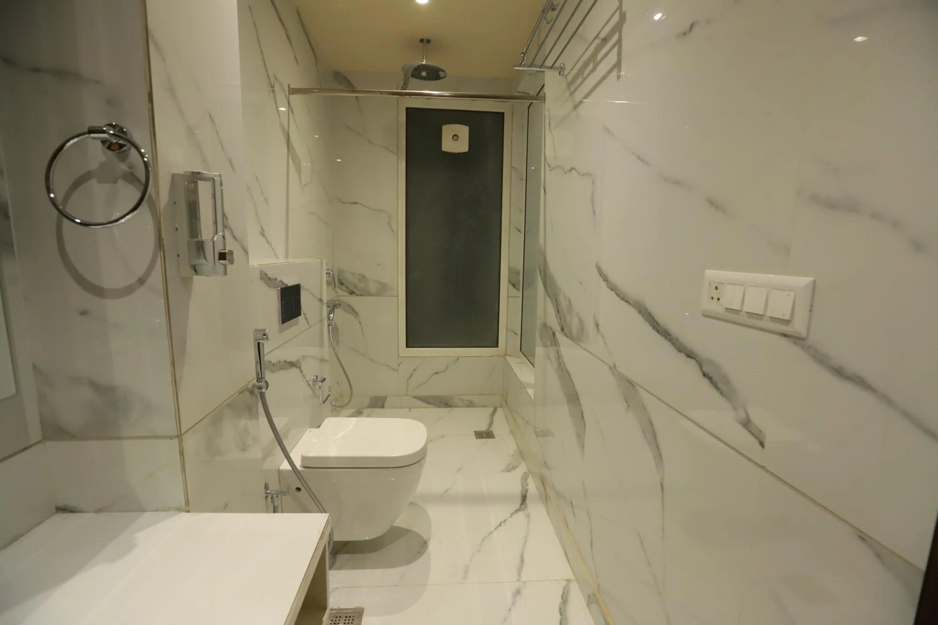 Bathroom in IP Royal Hotel - New Delhi