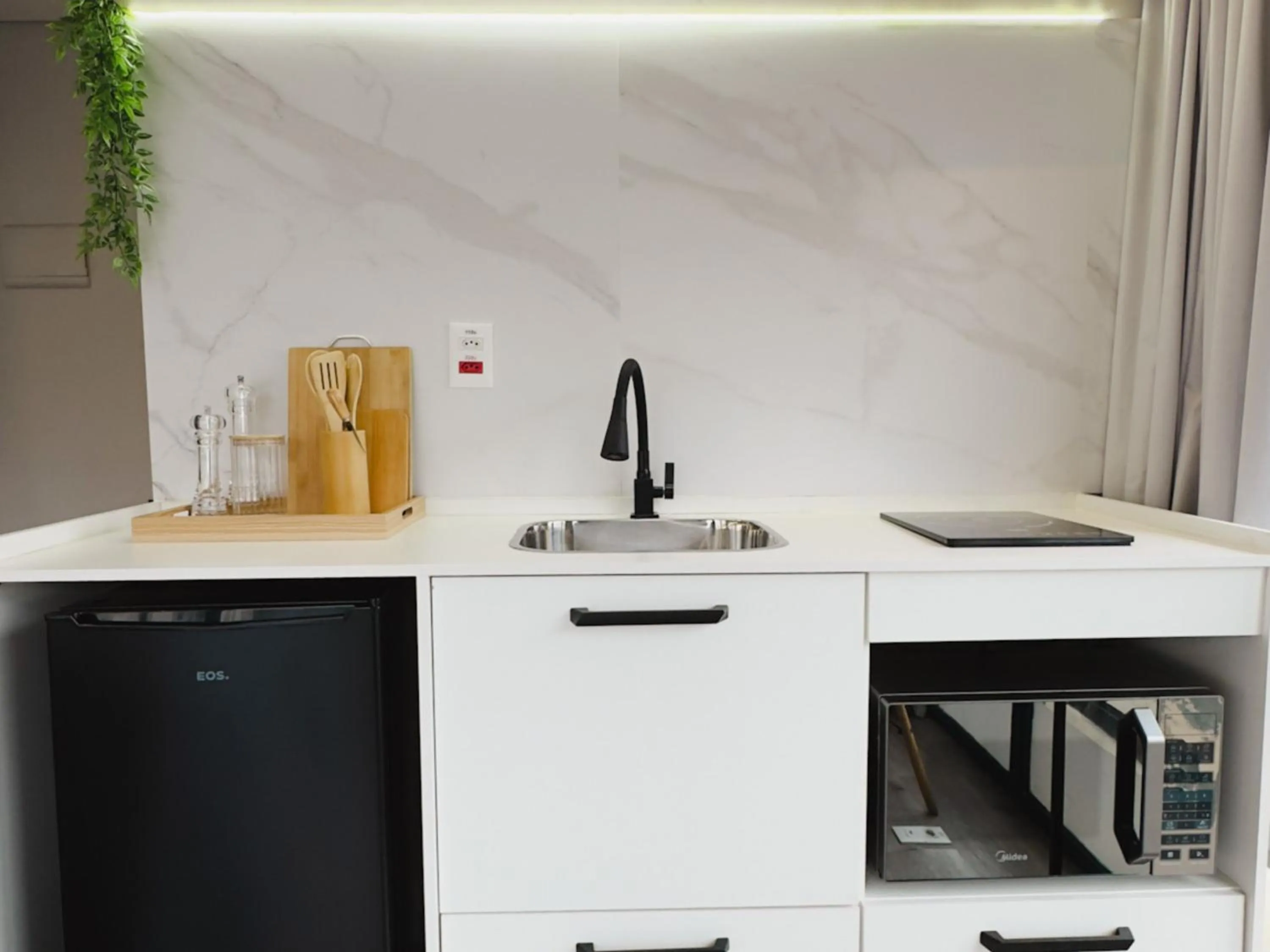 Kitchen or kitchenette in Apê Paulista Bela Cintra