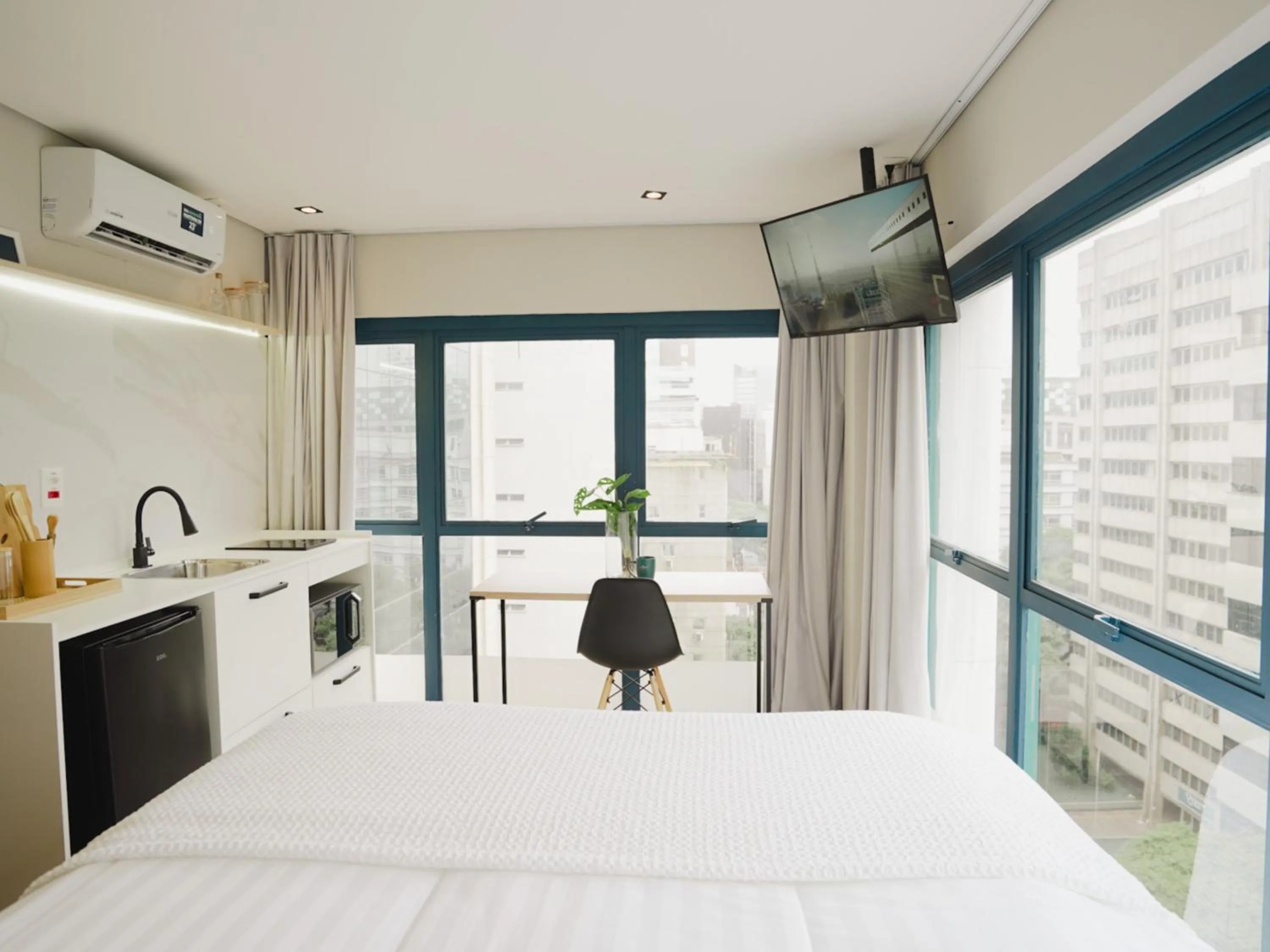 Bed in Apê Paulista Bela Cintra