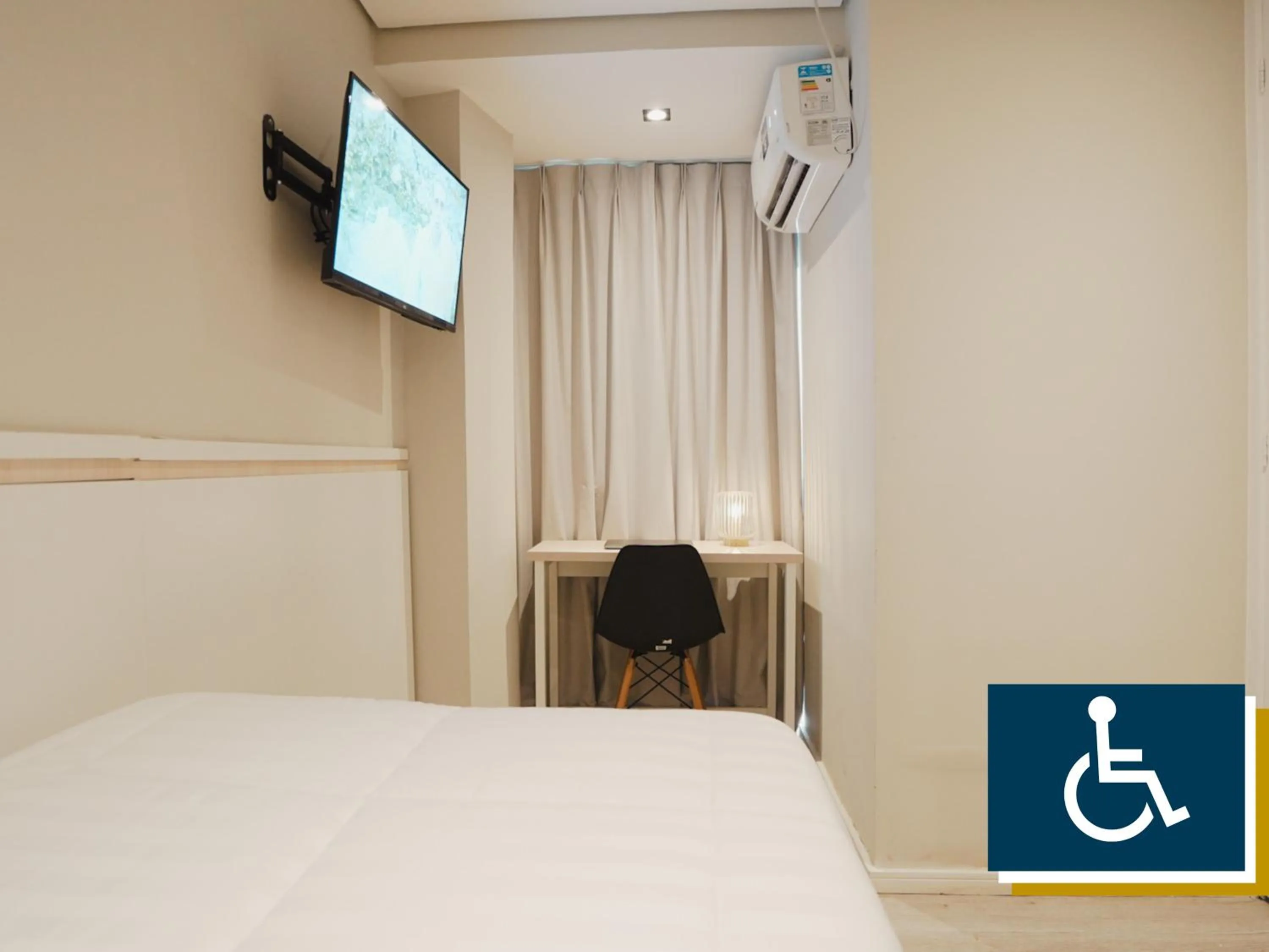 TV and multimedia, Bed in Apê Paulista Bela Cintra