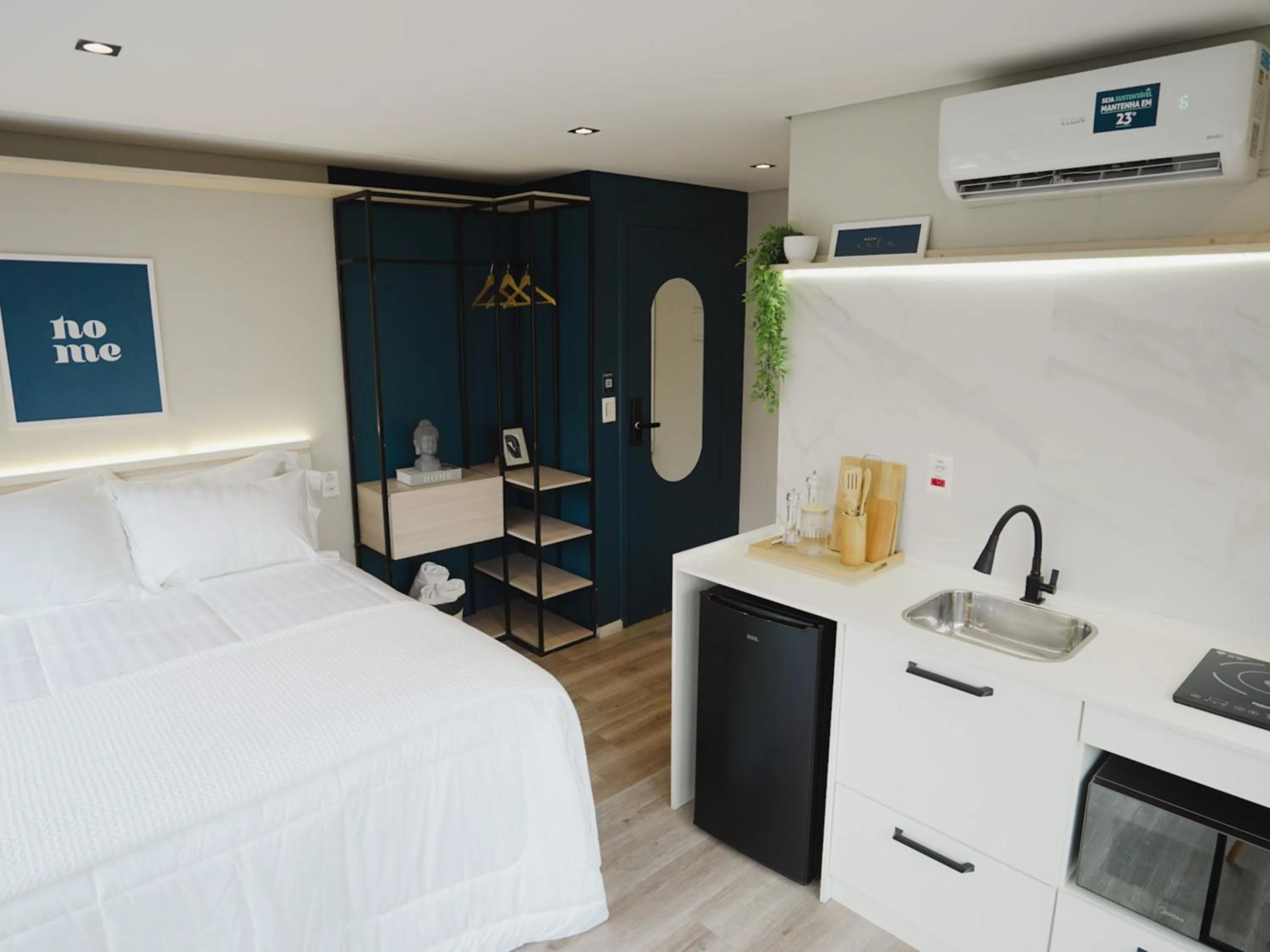 Bed in Apê Paulista Bela Cintra