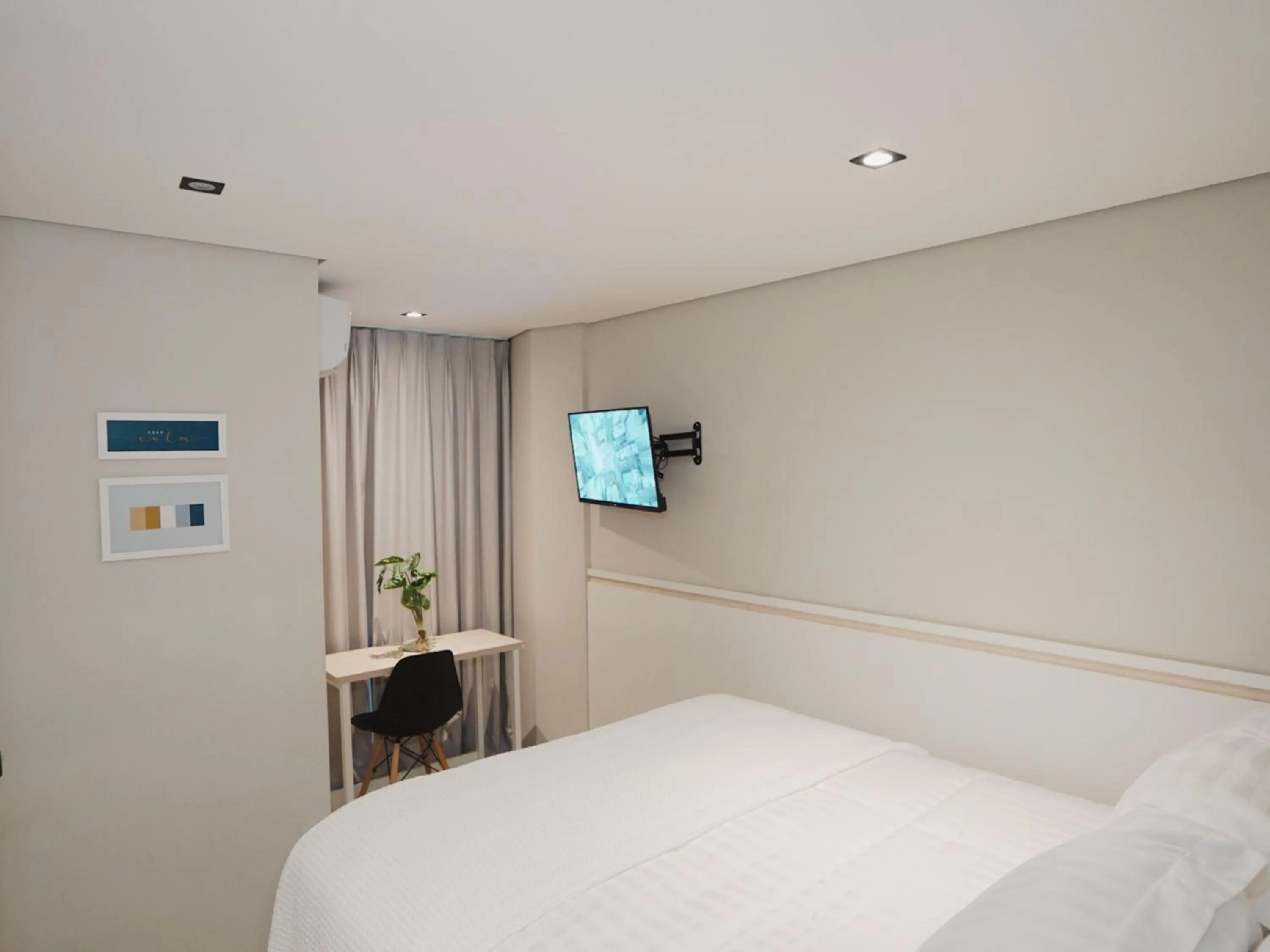 TV and multimedia, Bed in Apê Paulista Bela Cintra