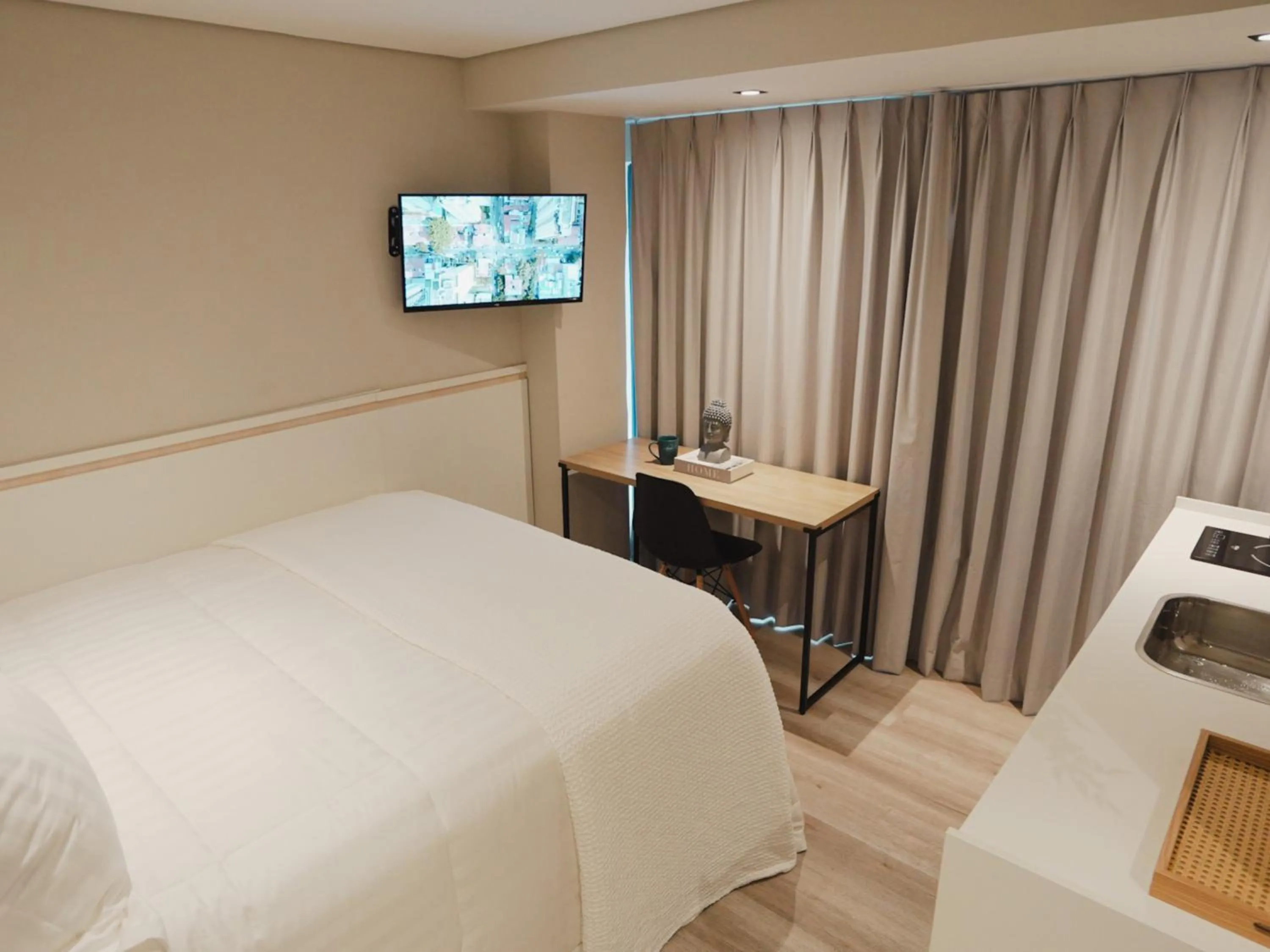 Bed in Apê Paulista Bela Cintra