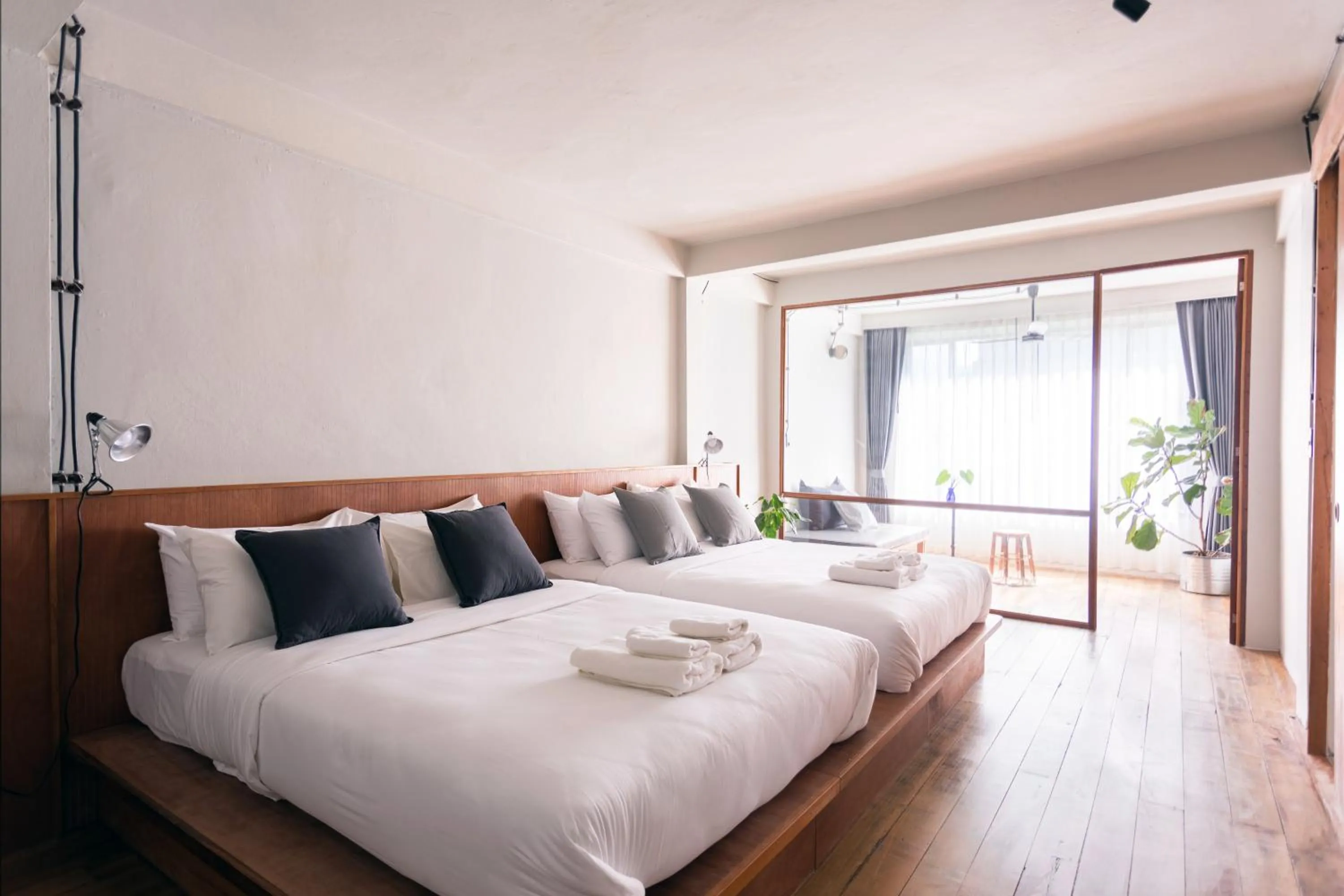 Bed in GalileOasis Boutique Hotel