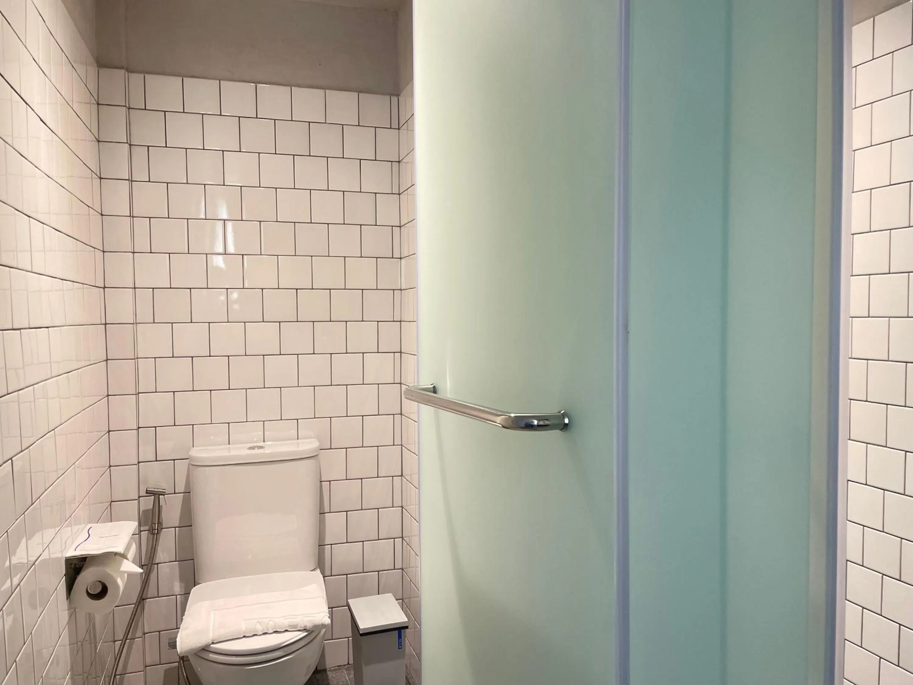 Shower in GalileOasis Boutique Hotel