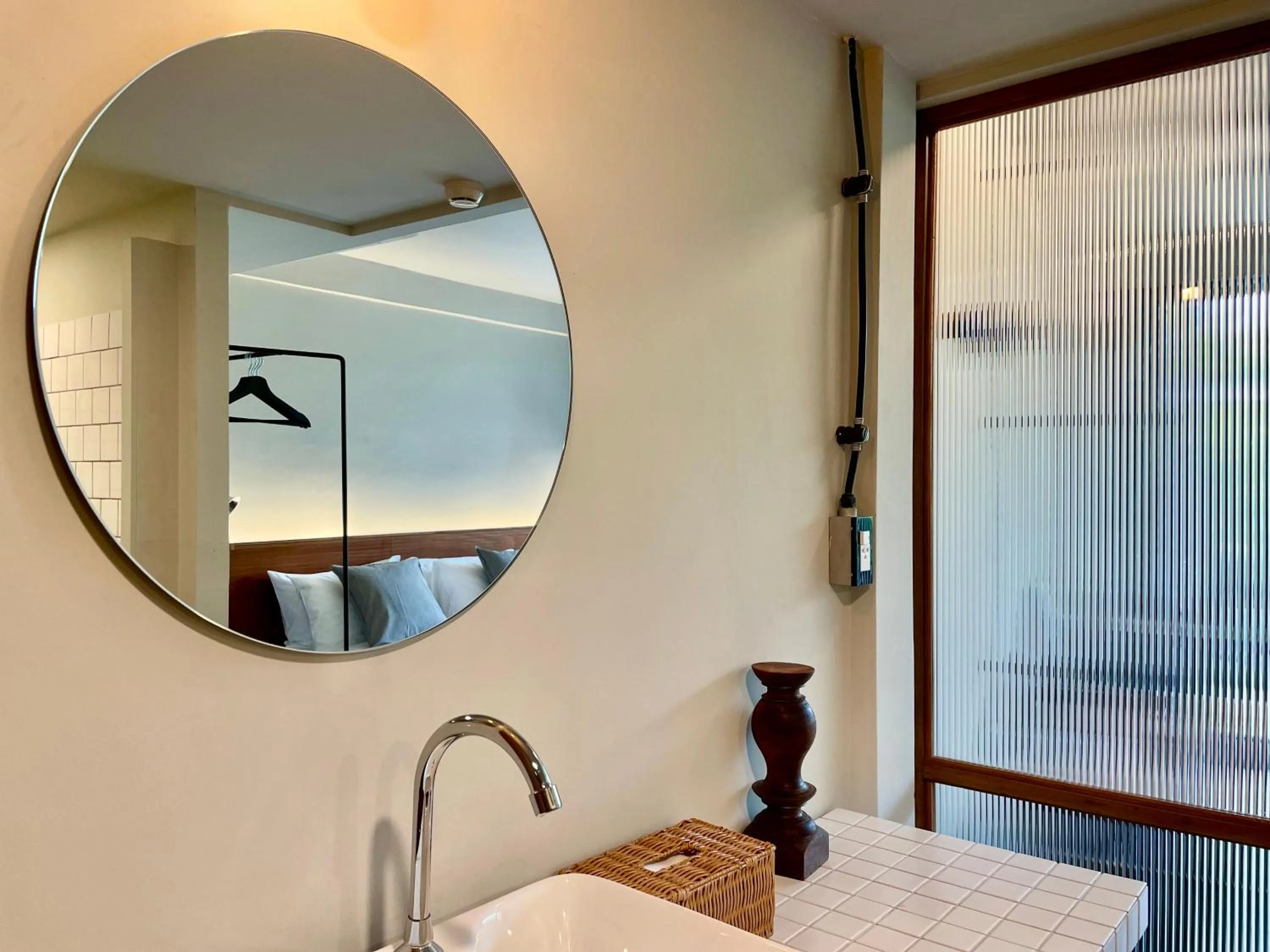 Shower in GalileOasis Boutique Hotel